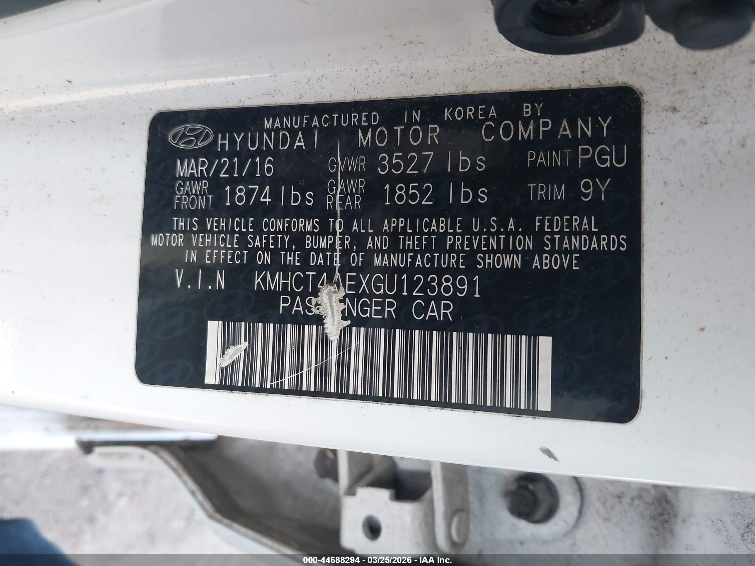 HYUNDAI ACCENT image 9