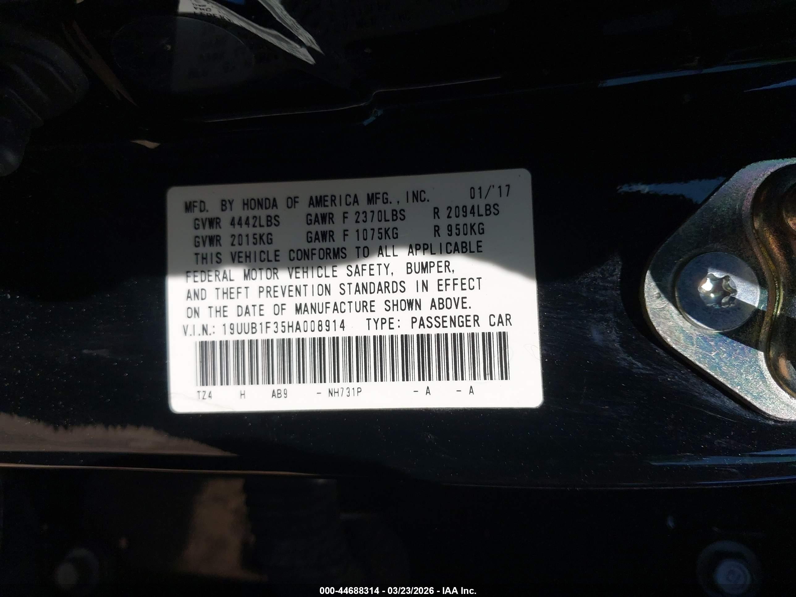 ACURA TLX image 9