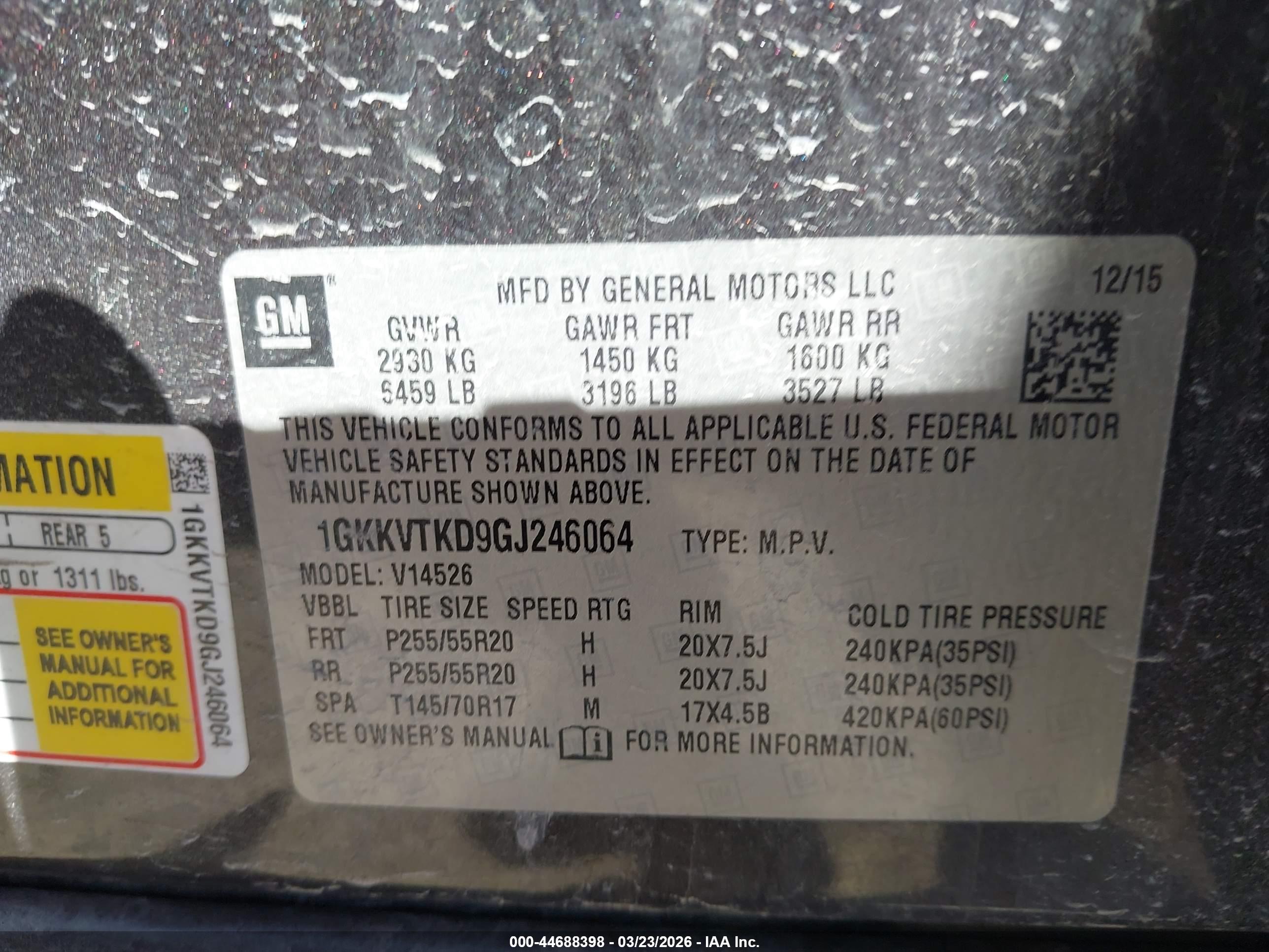 GMC ACADIA image 9