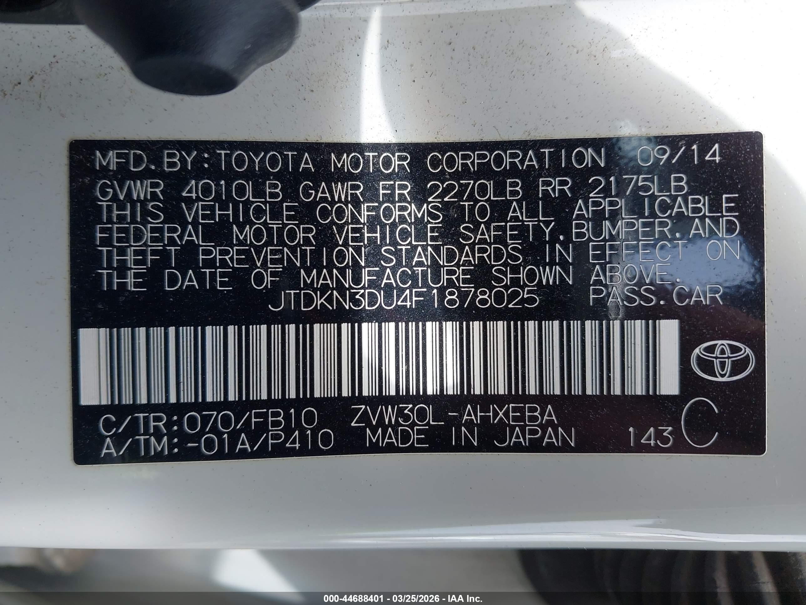 TOYOTA PRIUS image 9