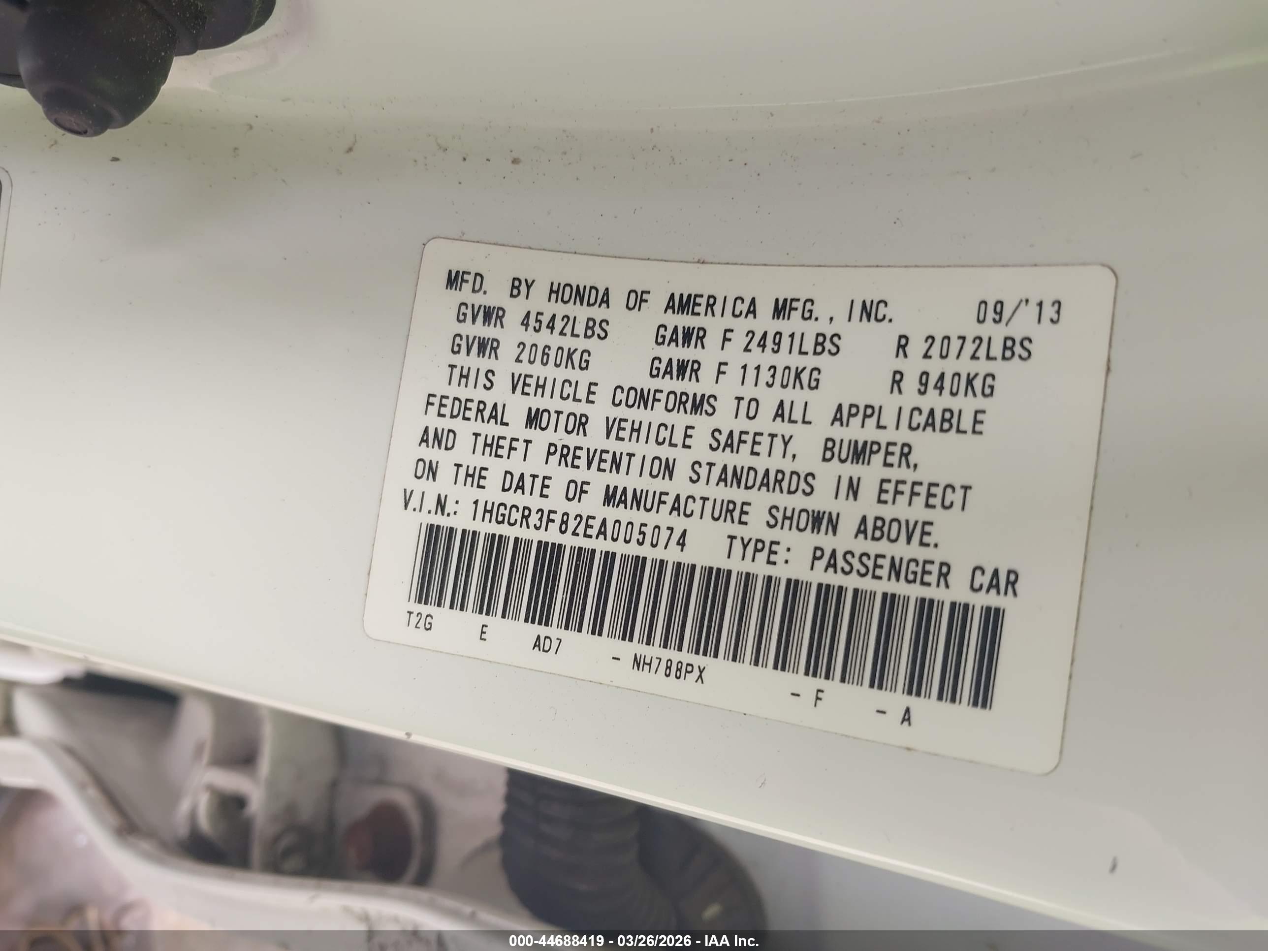 HONDA ACCORD image 9