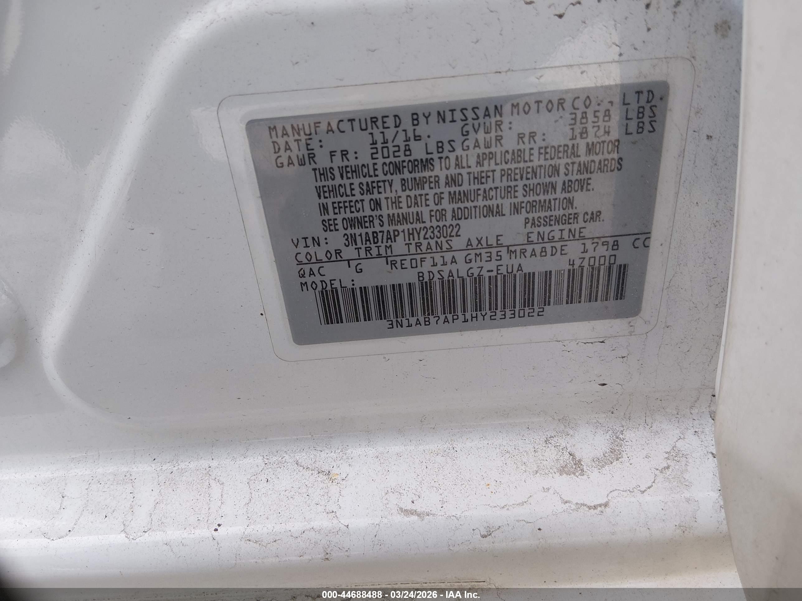 NISSAN SENTRA image 9