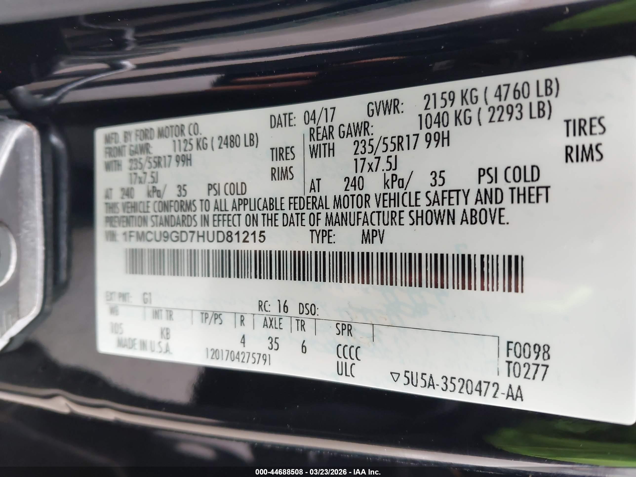 FORD ESCAPE image 9