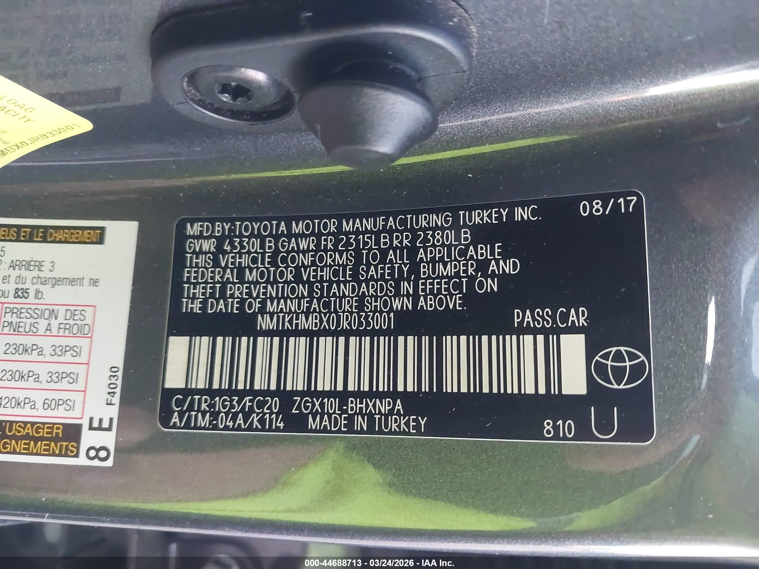 TOYOTA C-HR image 9