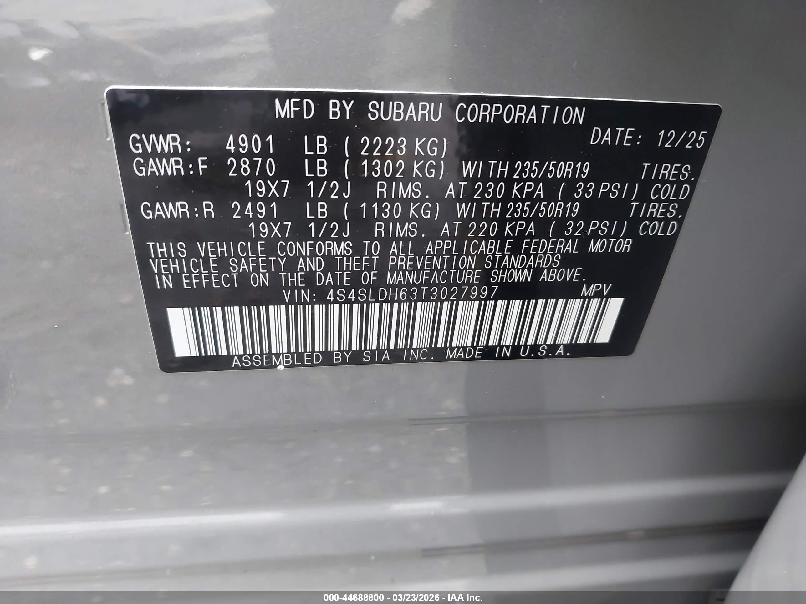 SUBARU FORESTER image 9