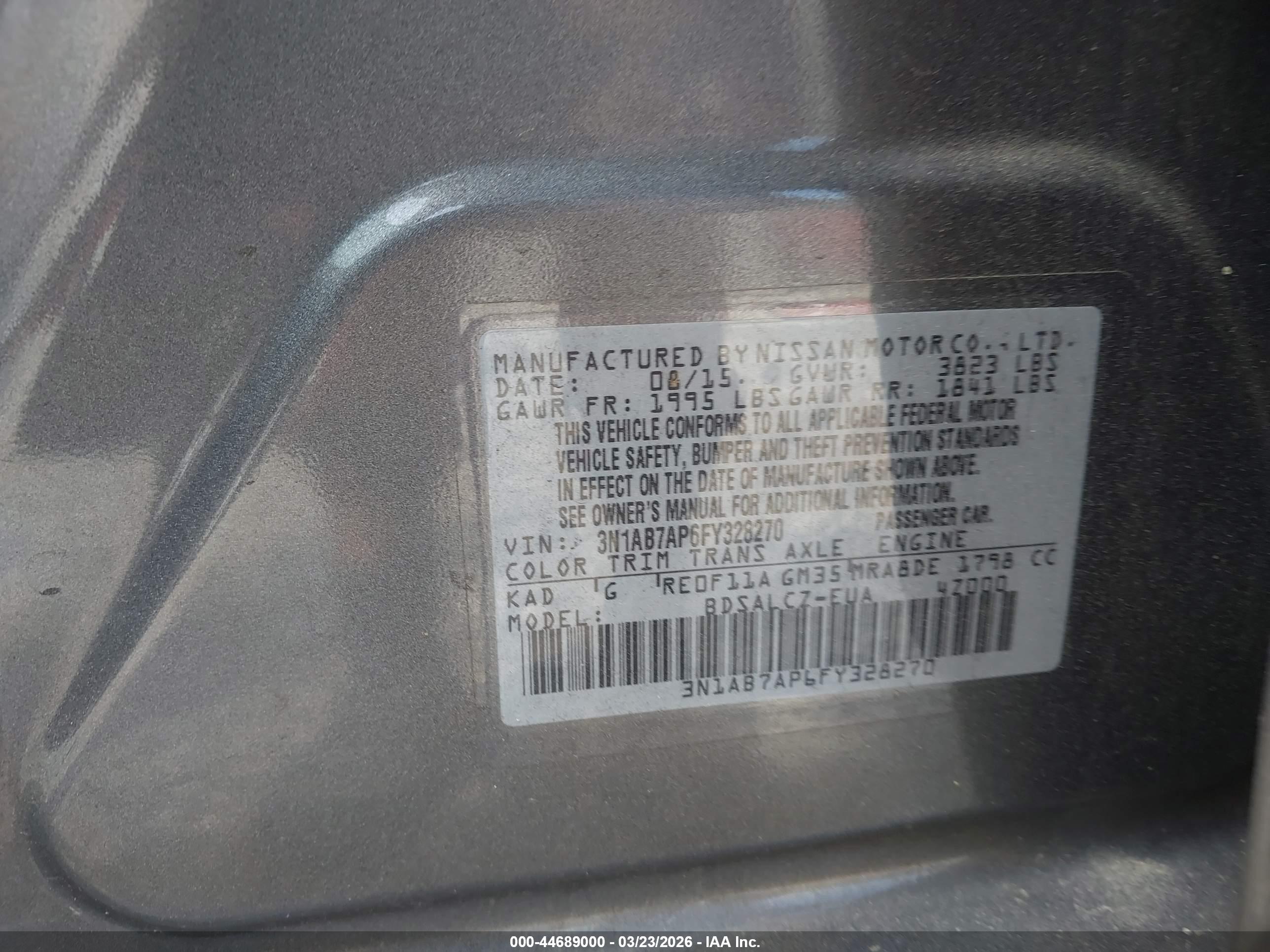 NISSAN SENTRA image 9