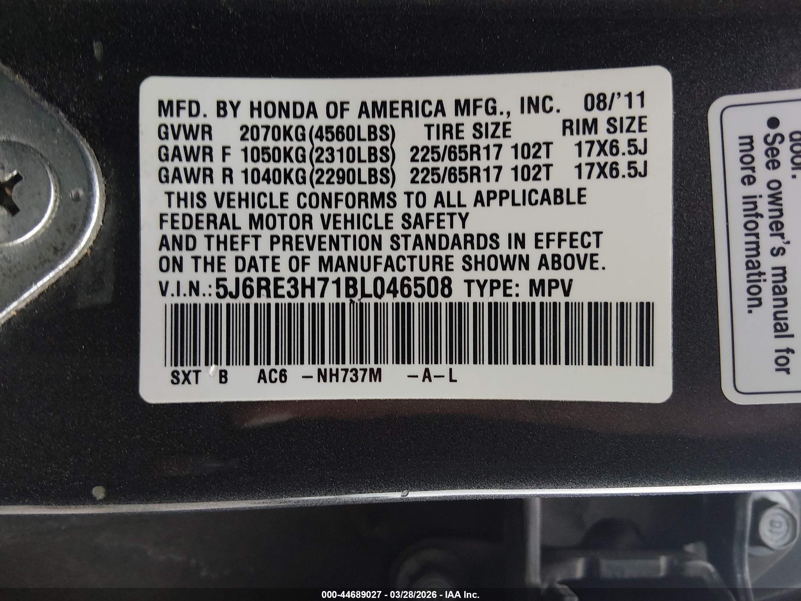 HONDA CR-V image 9