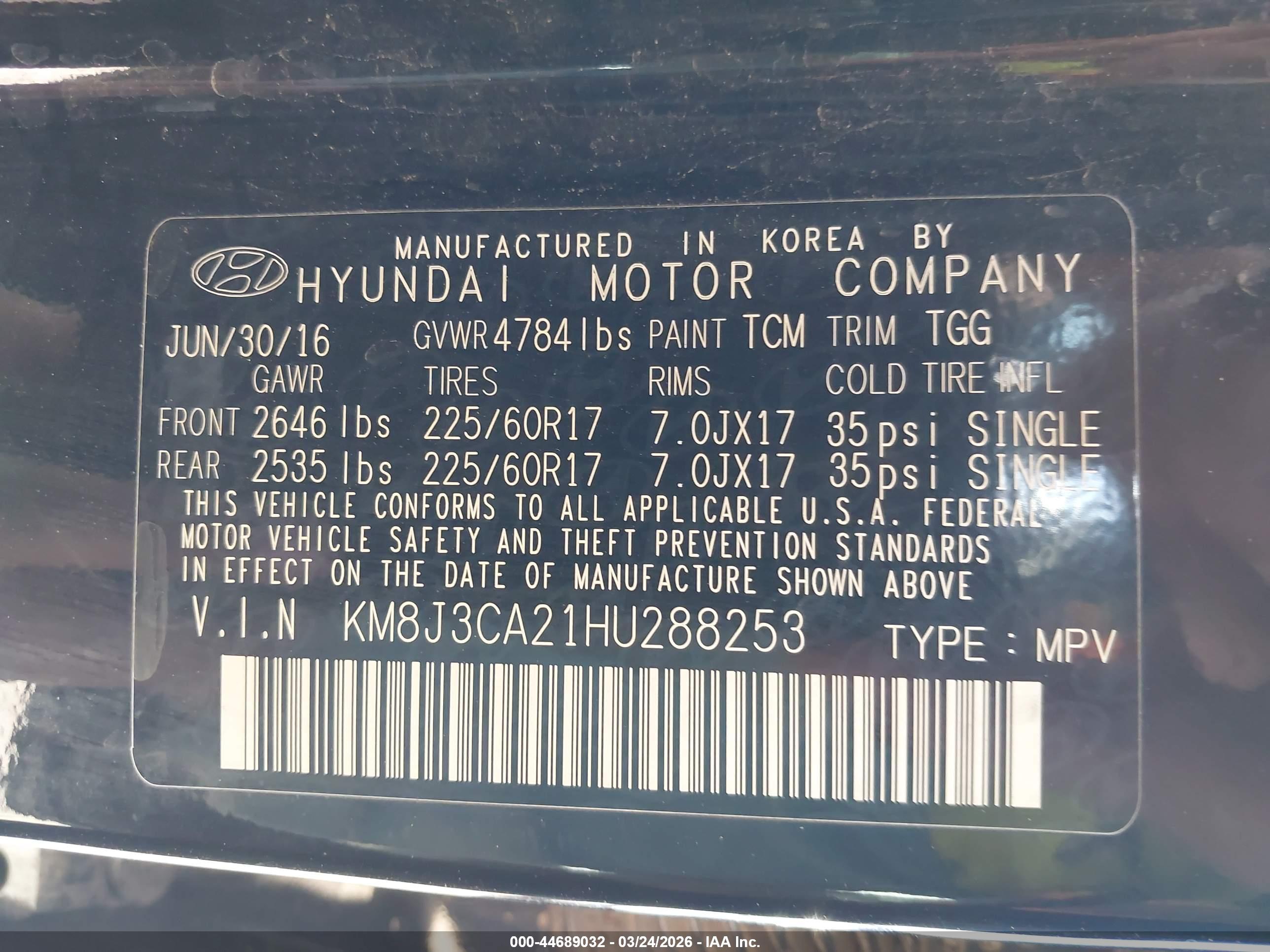 HYUNDAI TUCSON image 9