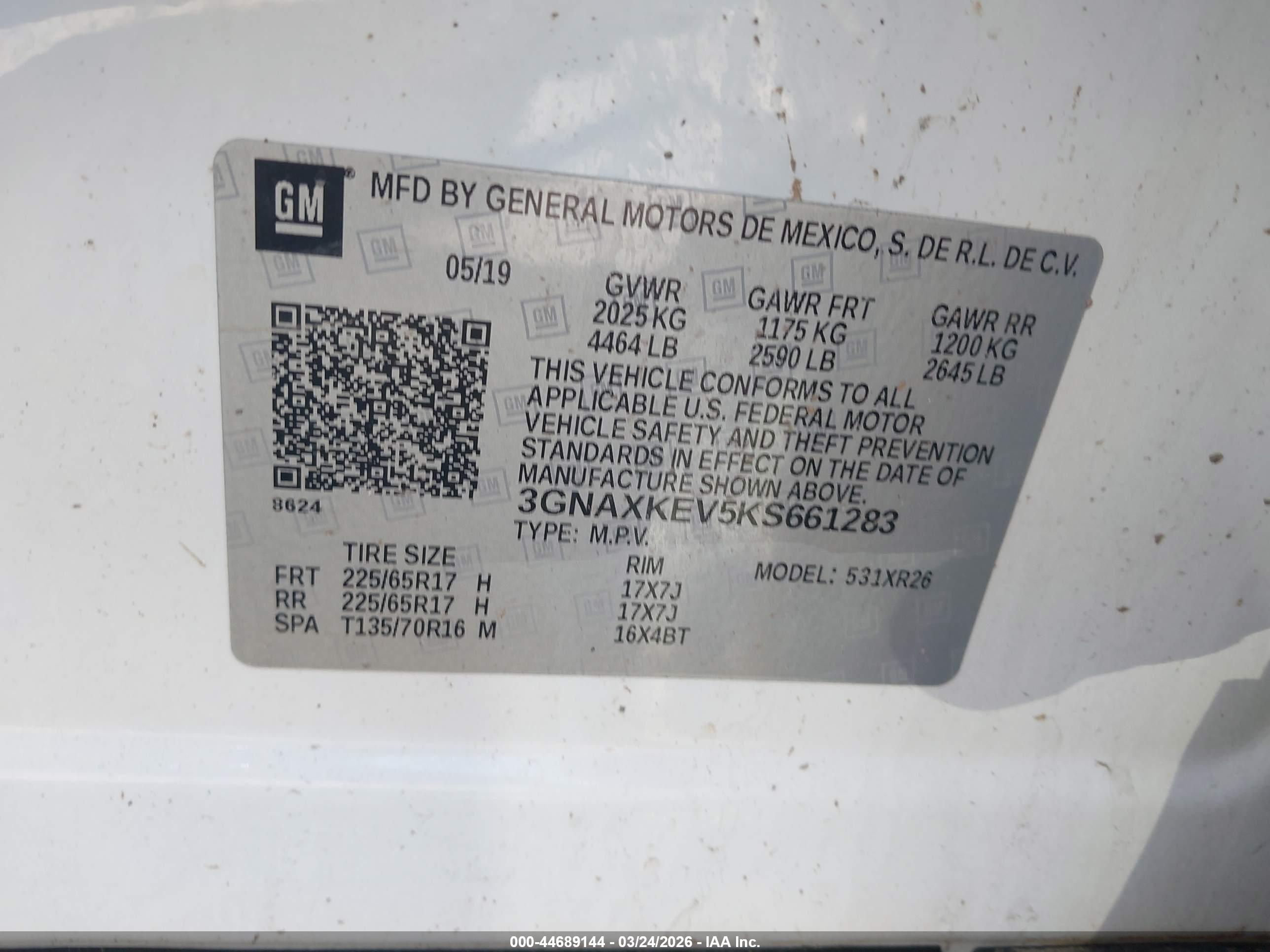 CHEVROLET EQUINOX image 9