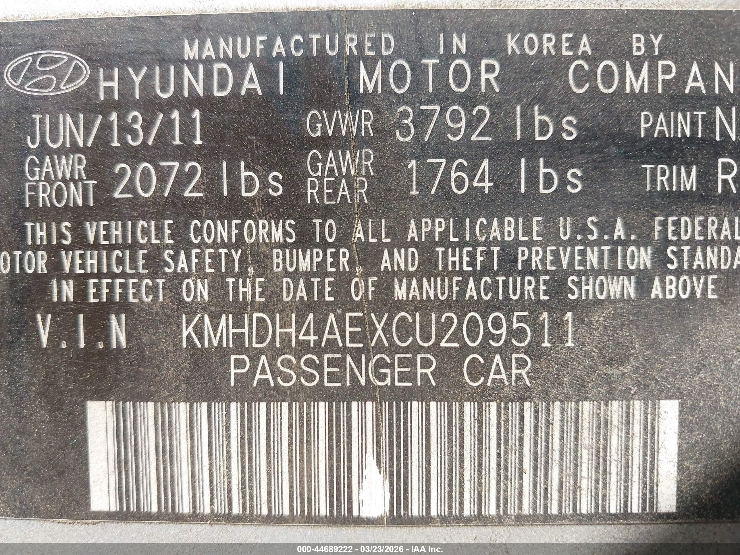HYUNDAI ELANTRA image 9