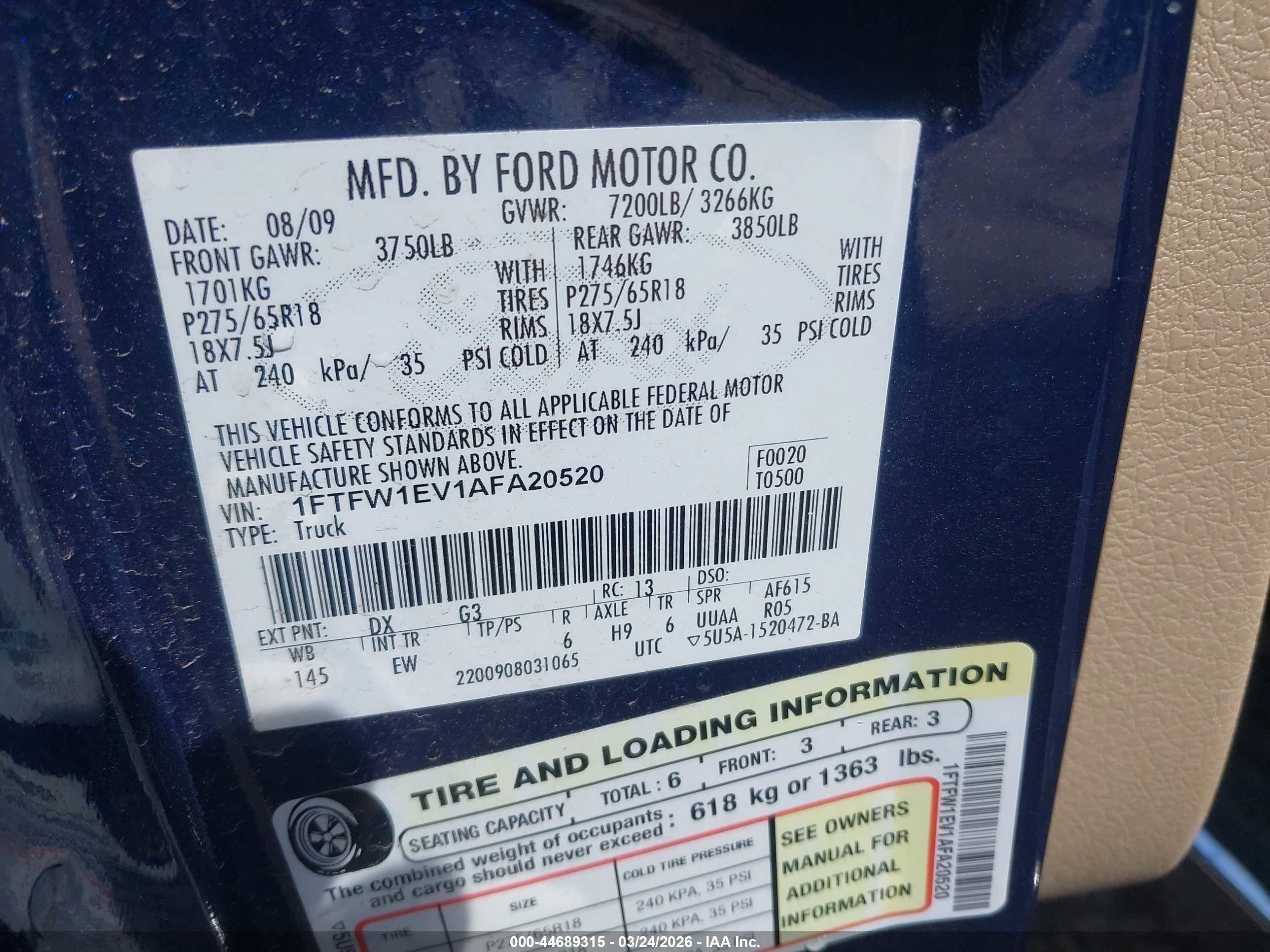 FORD F-150 image 9