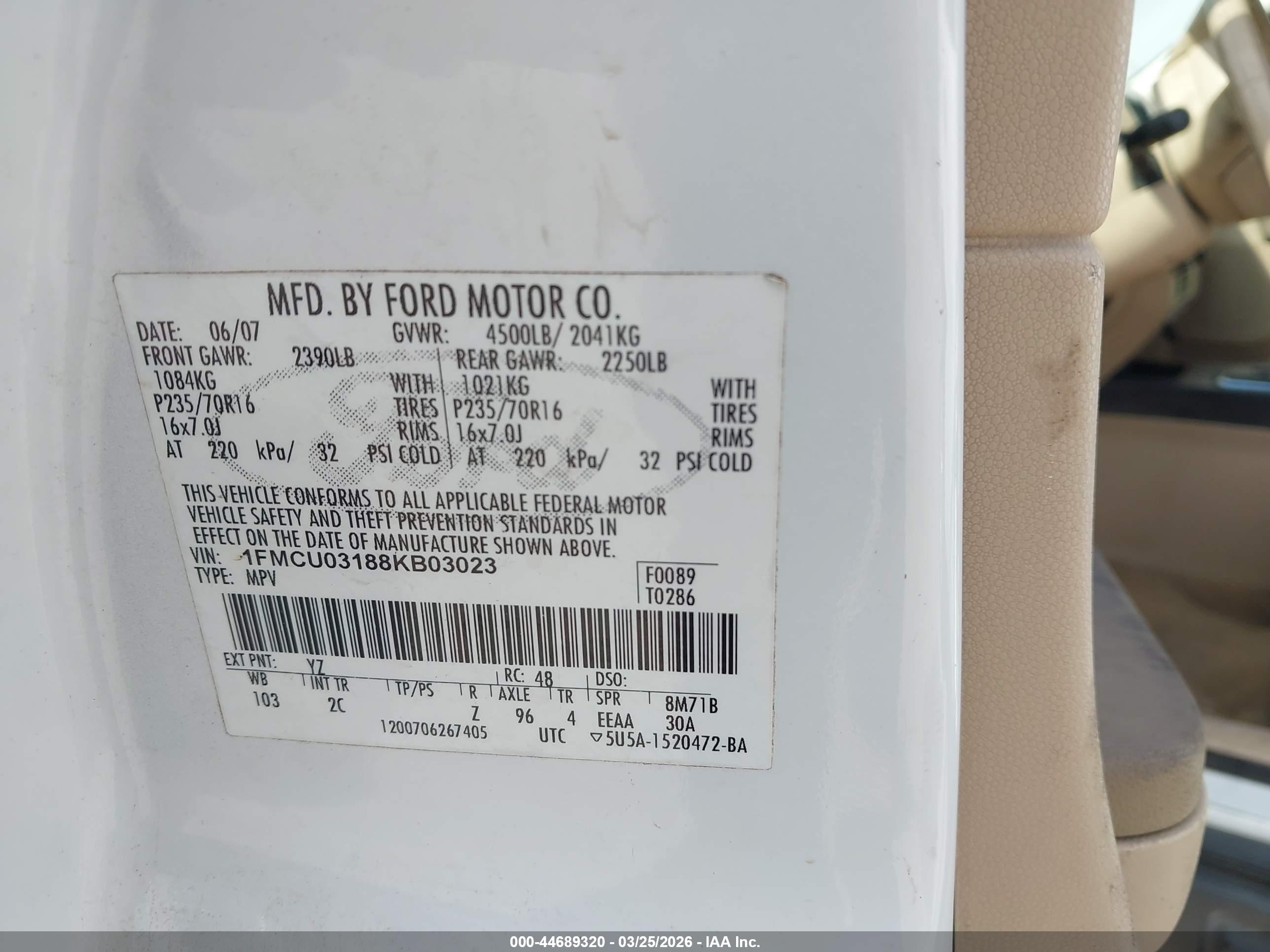 FORD ESCAPE image 9