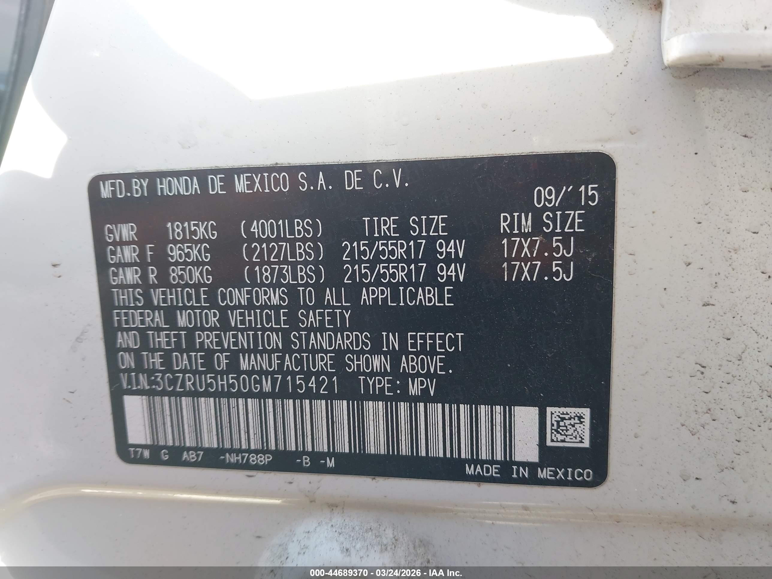 HONDA HR-V image 9