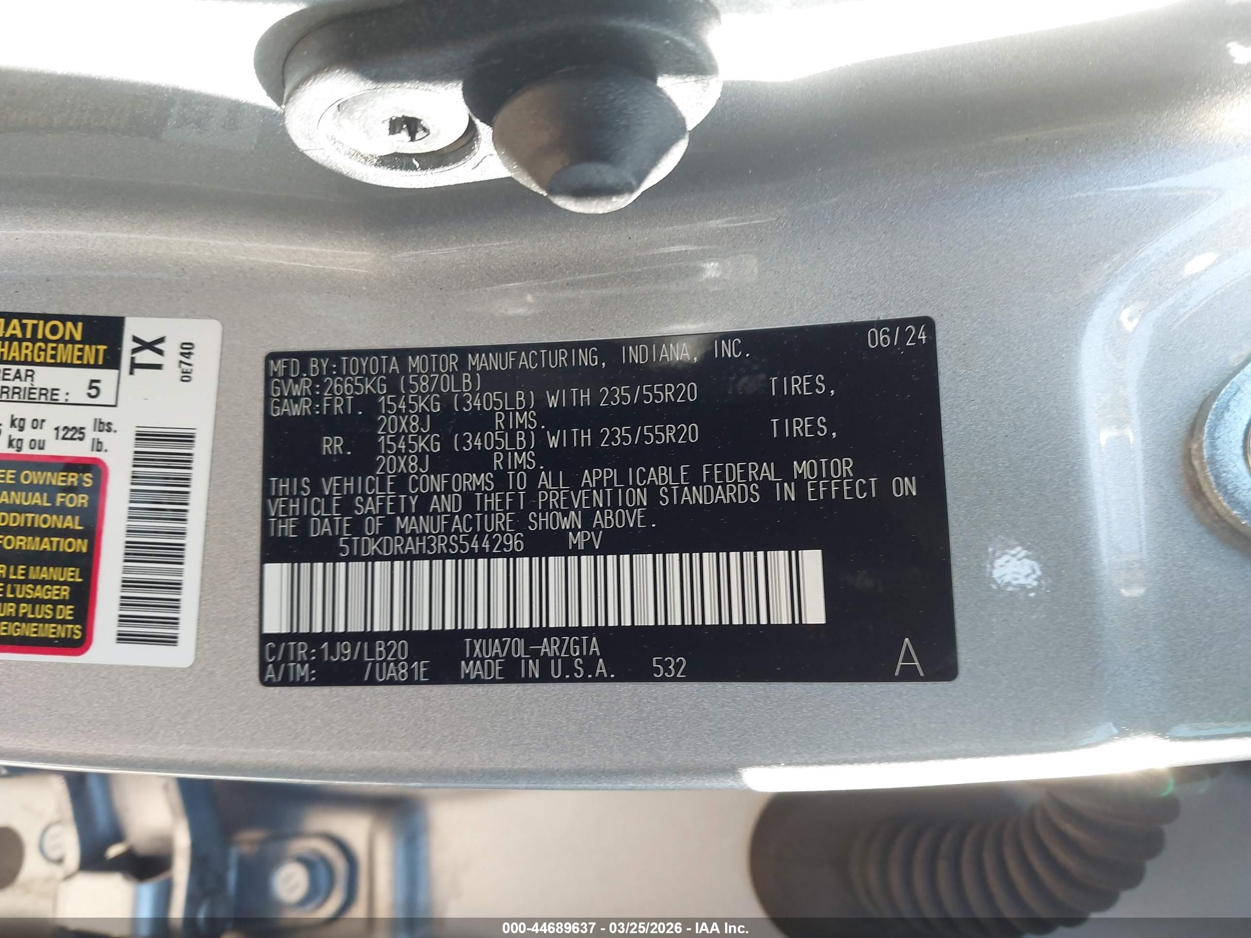 TOYOTA HIGHLANDER image 9