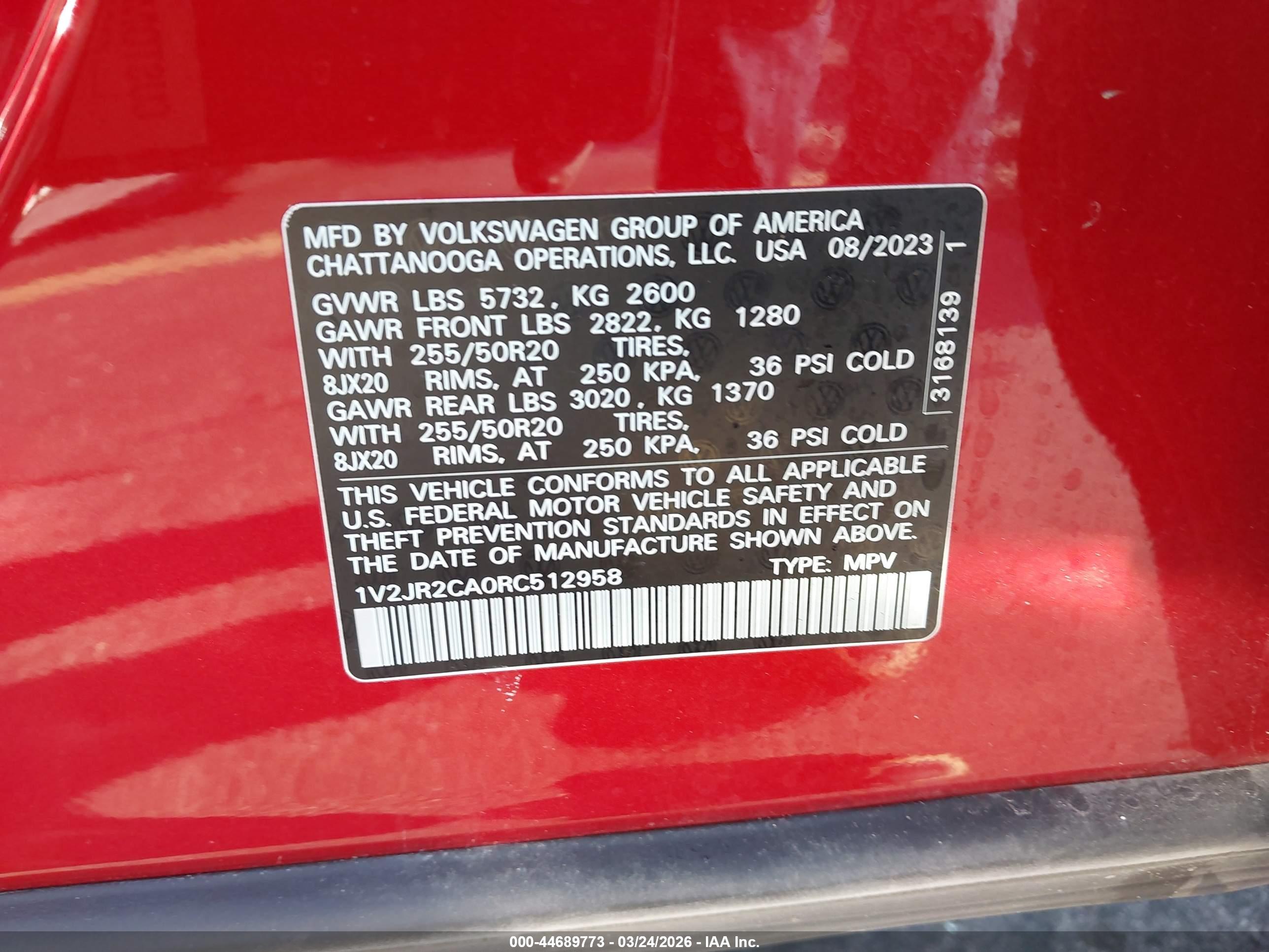 VOLKSWAGEN ATLAS image 9