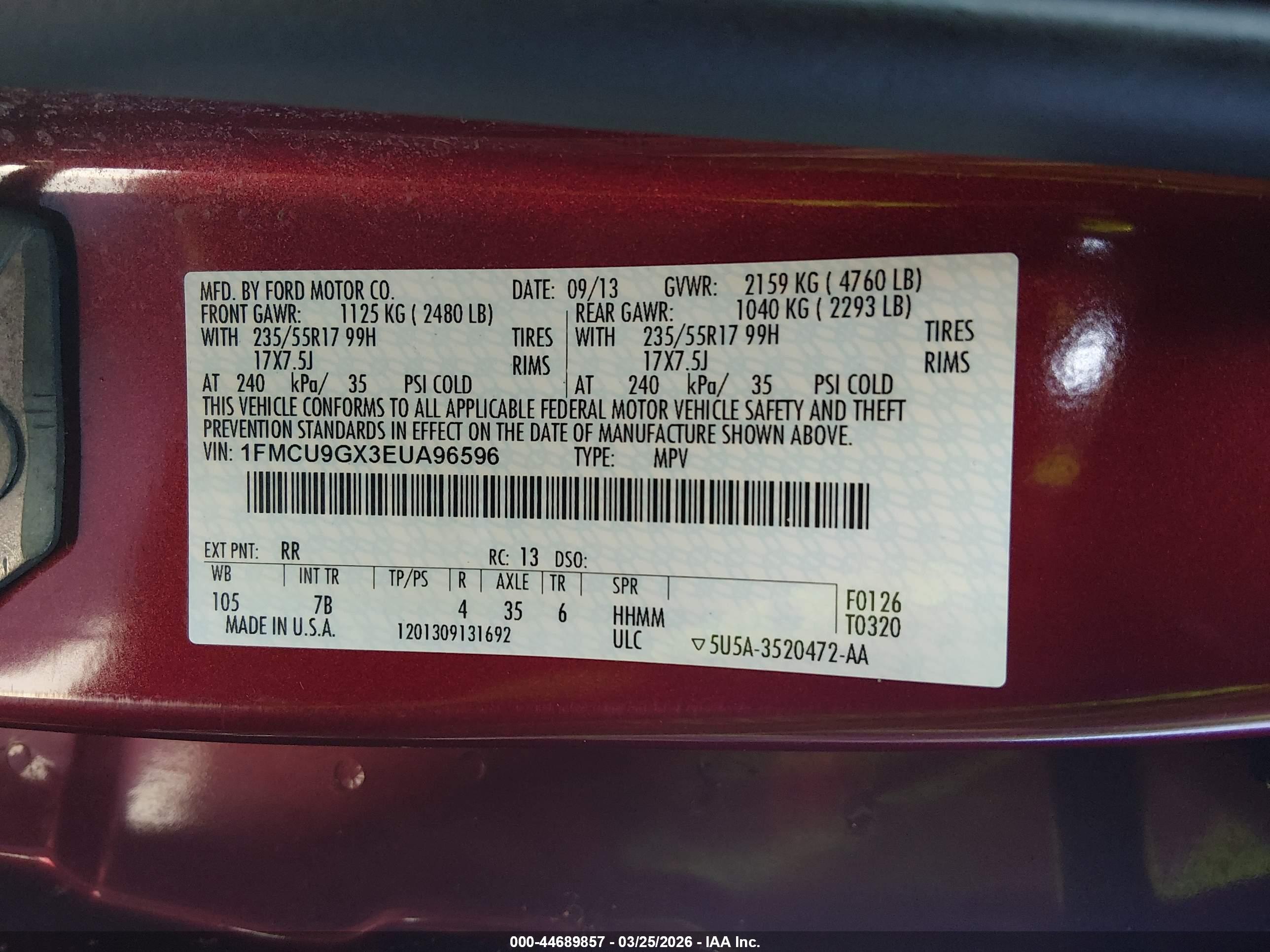 FORD ESCAPE image 9
