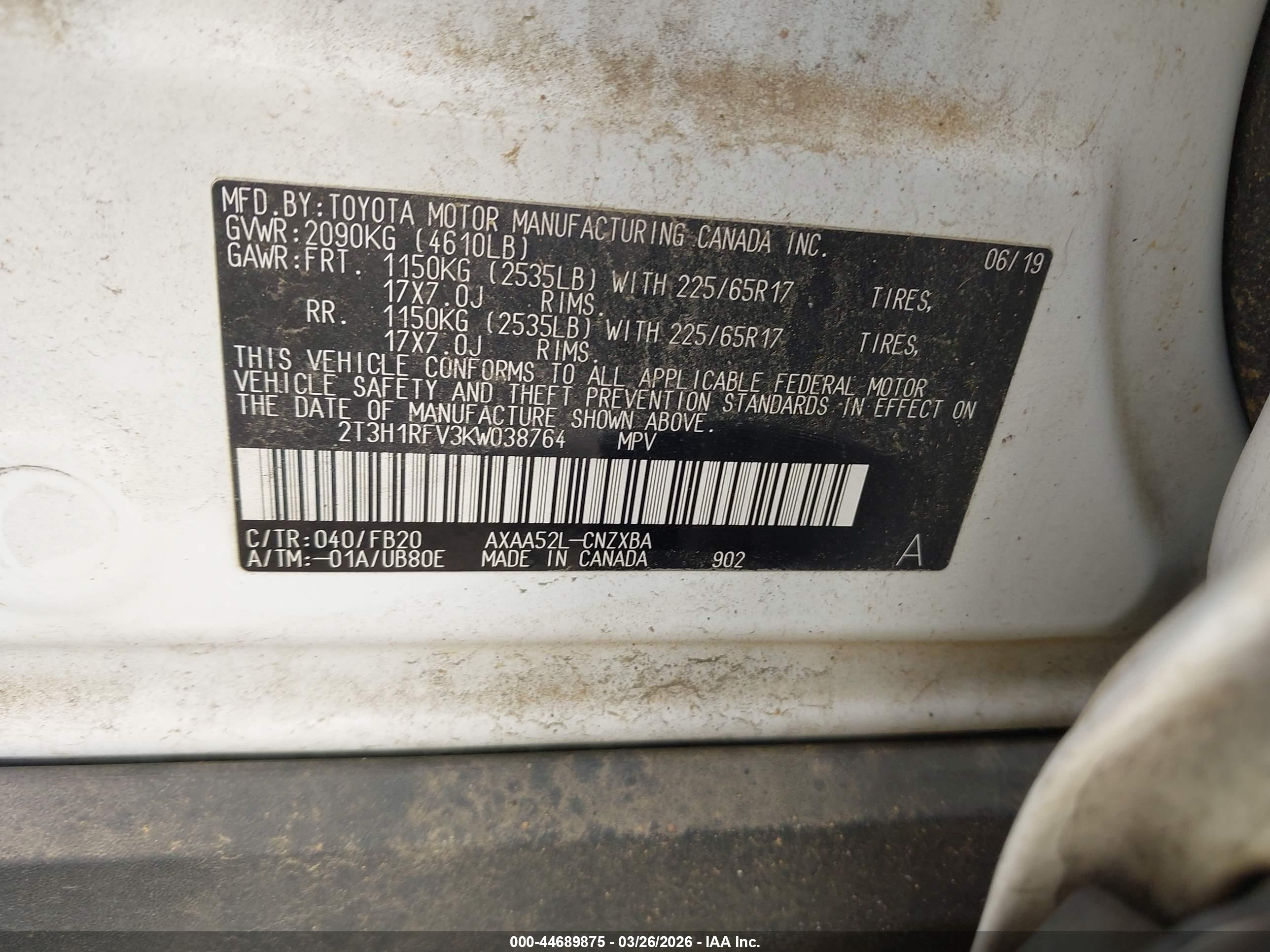 TOYOTA RAV4 image 9