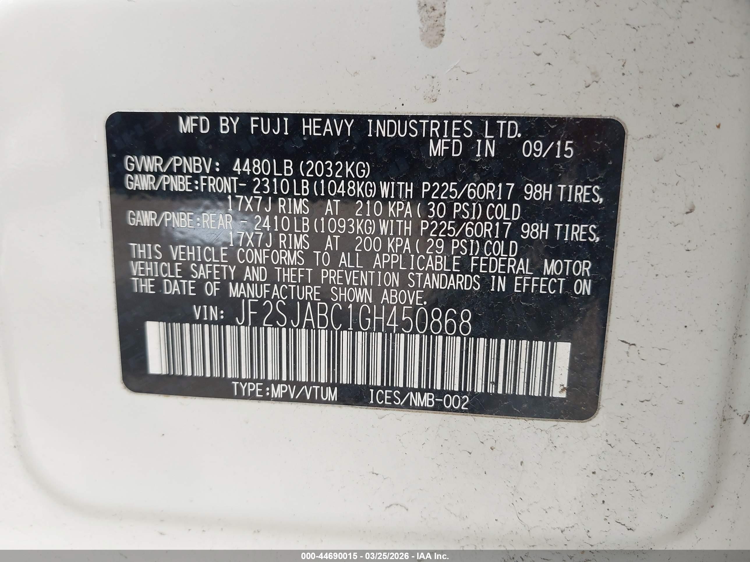 SUBARU FORESTER image 9