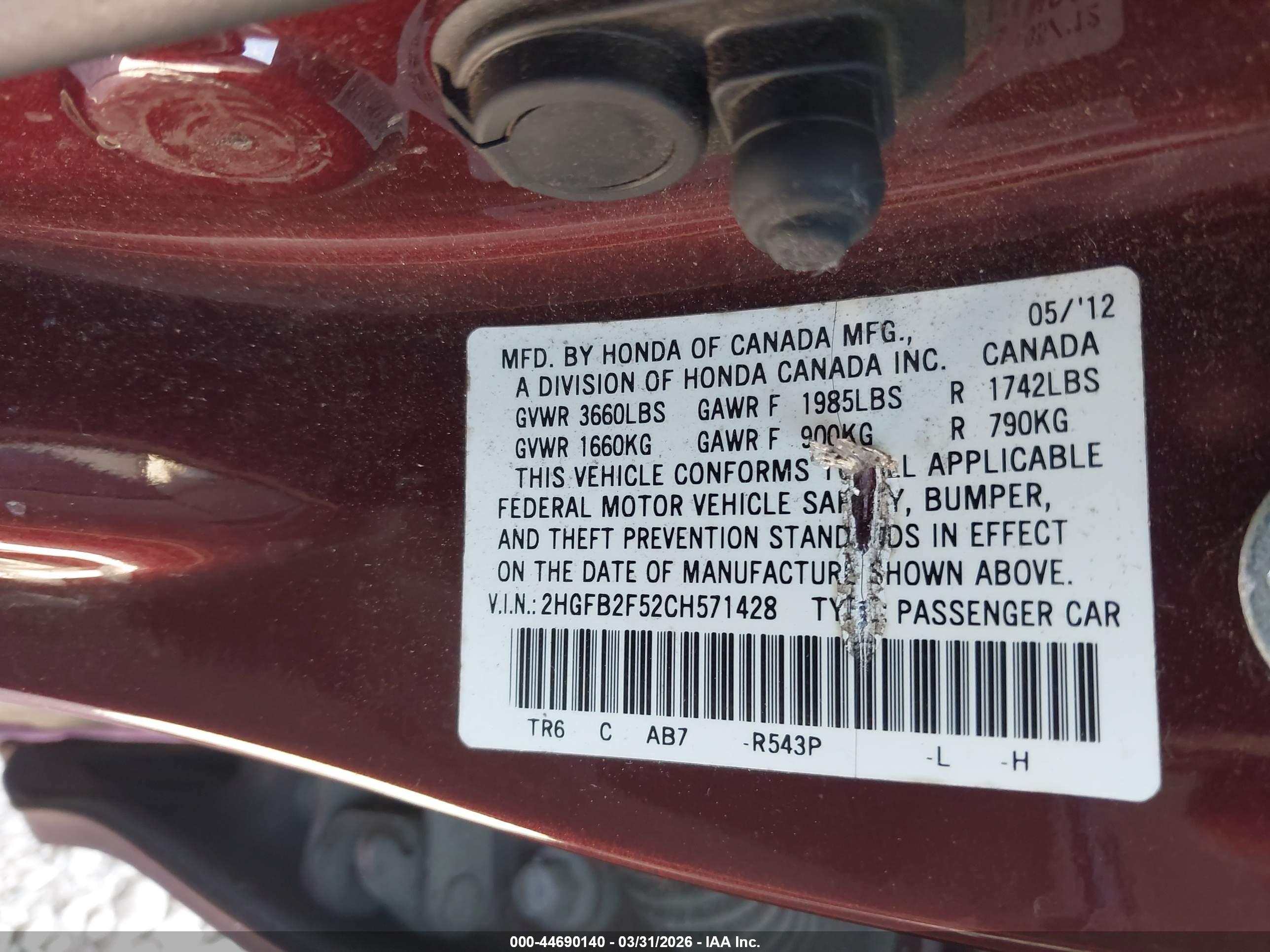 HONDA CIVIC image 9