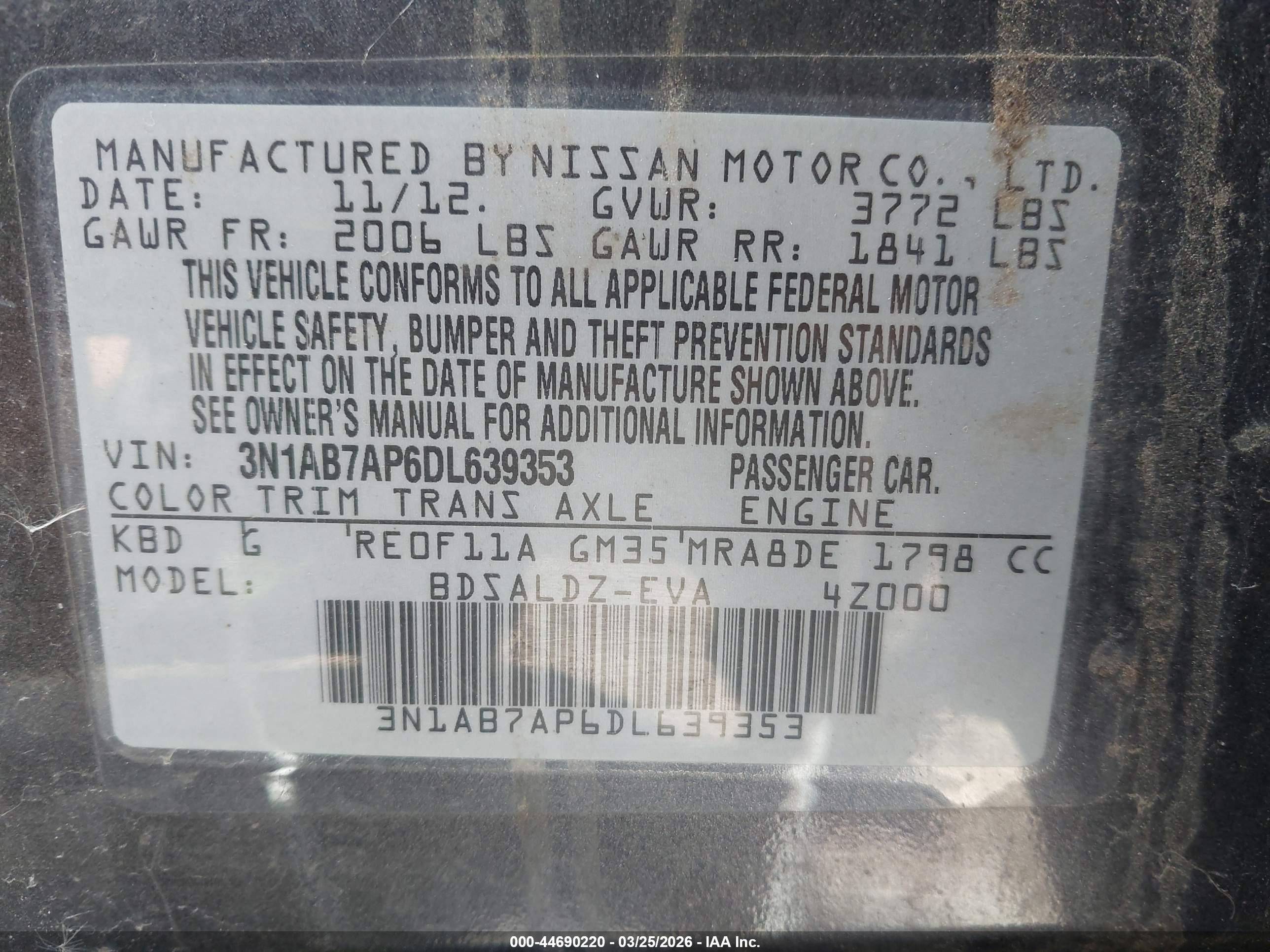 NISSAN SENTRA image 9