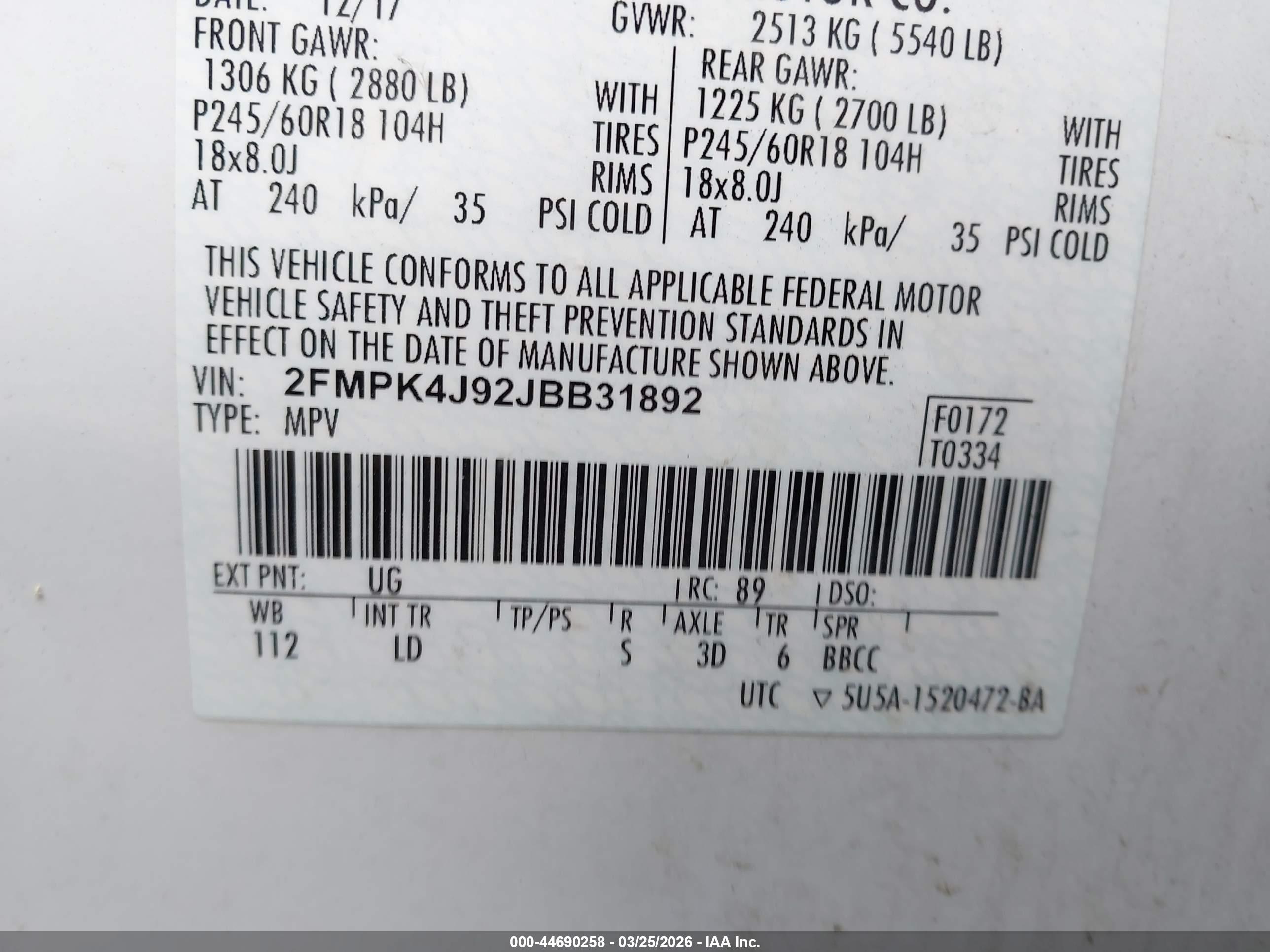 FORD EDGE image 9