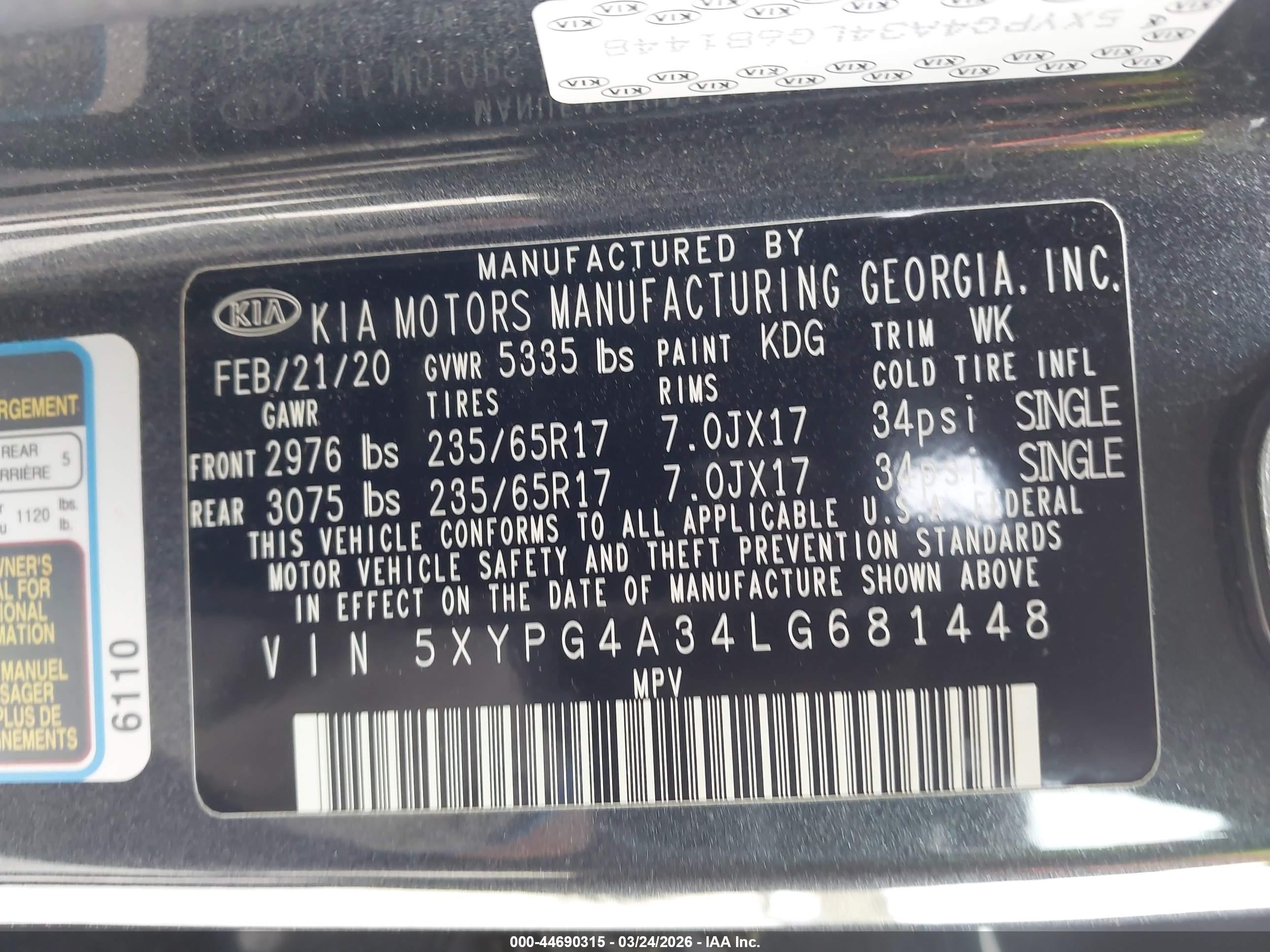KIA SORENTO image 9
