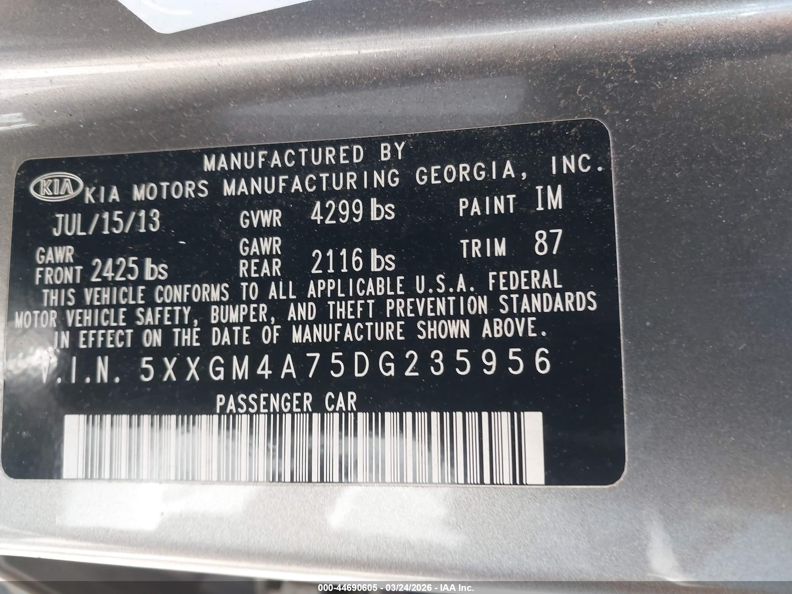 KIA OPTIMA image 9