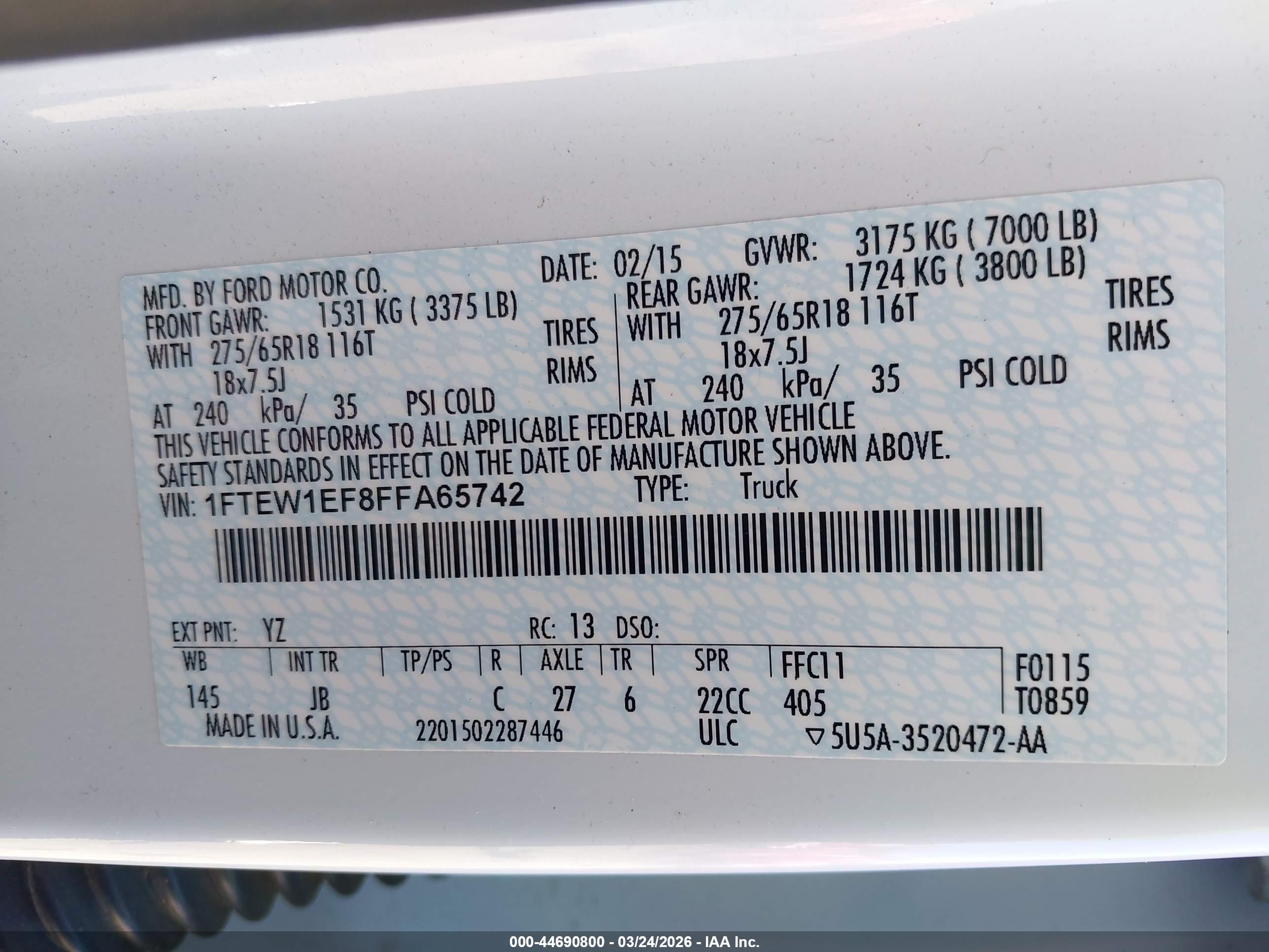 FORD F-150 image 9