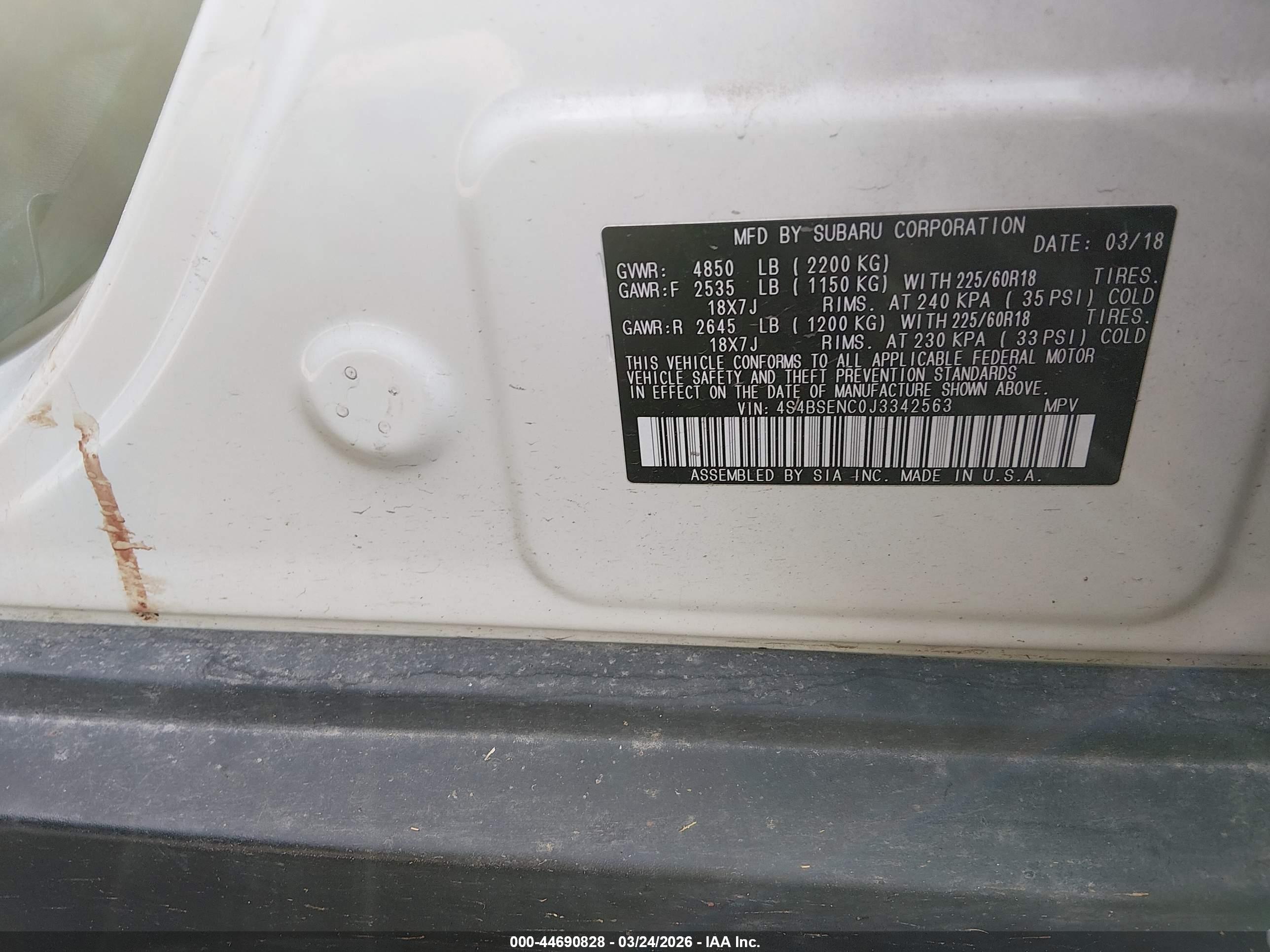 SUBARU OUTBACK image 9