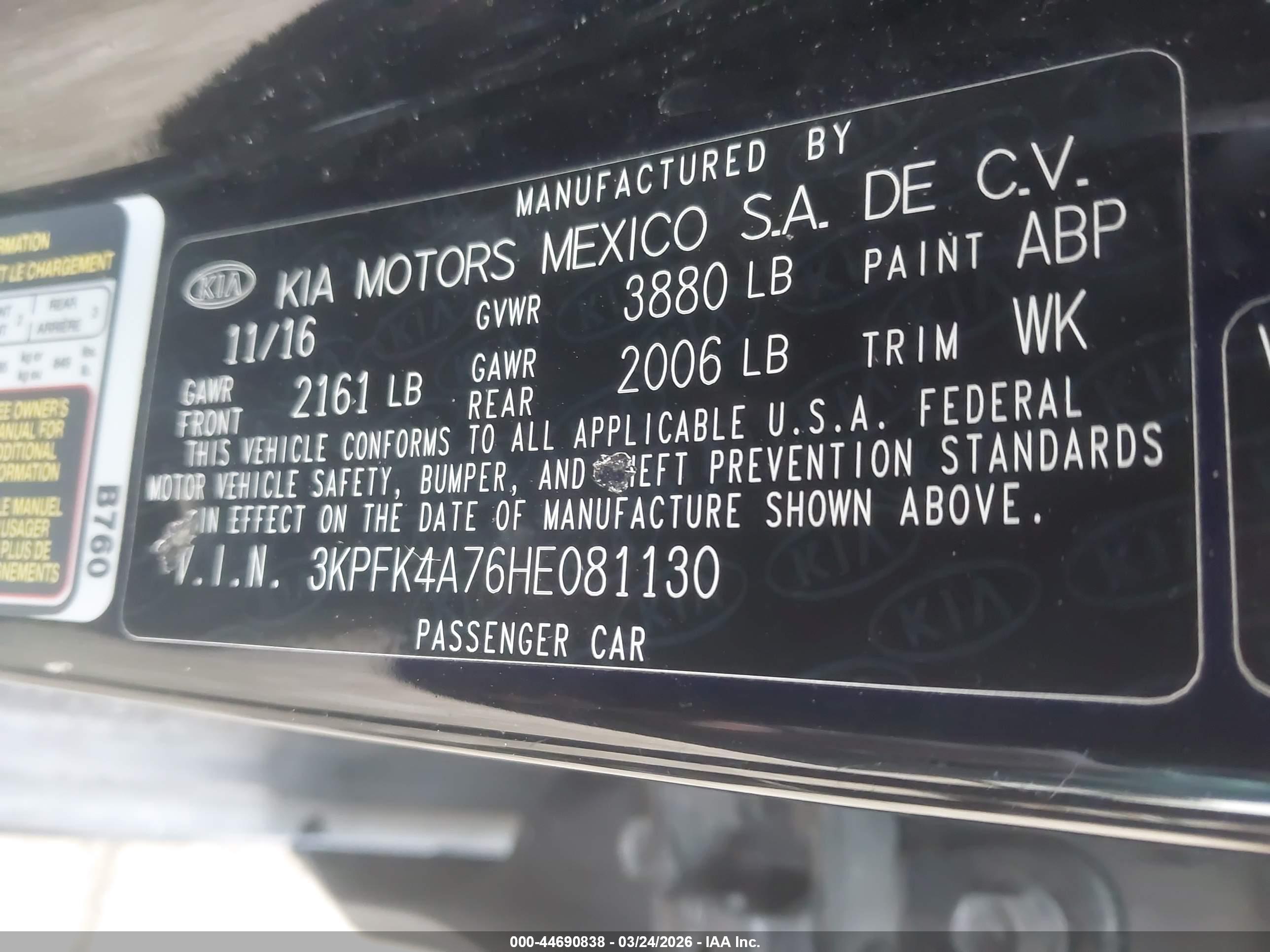 KIA FORTE image 9
