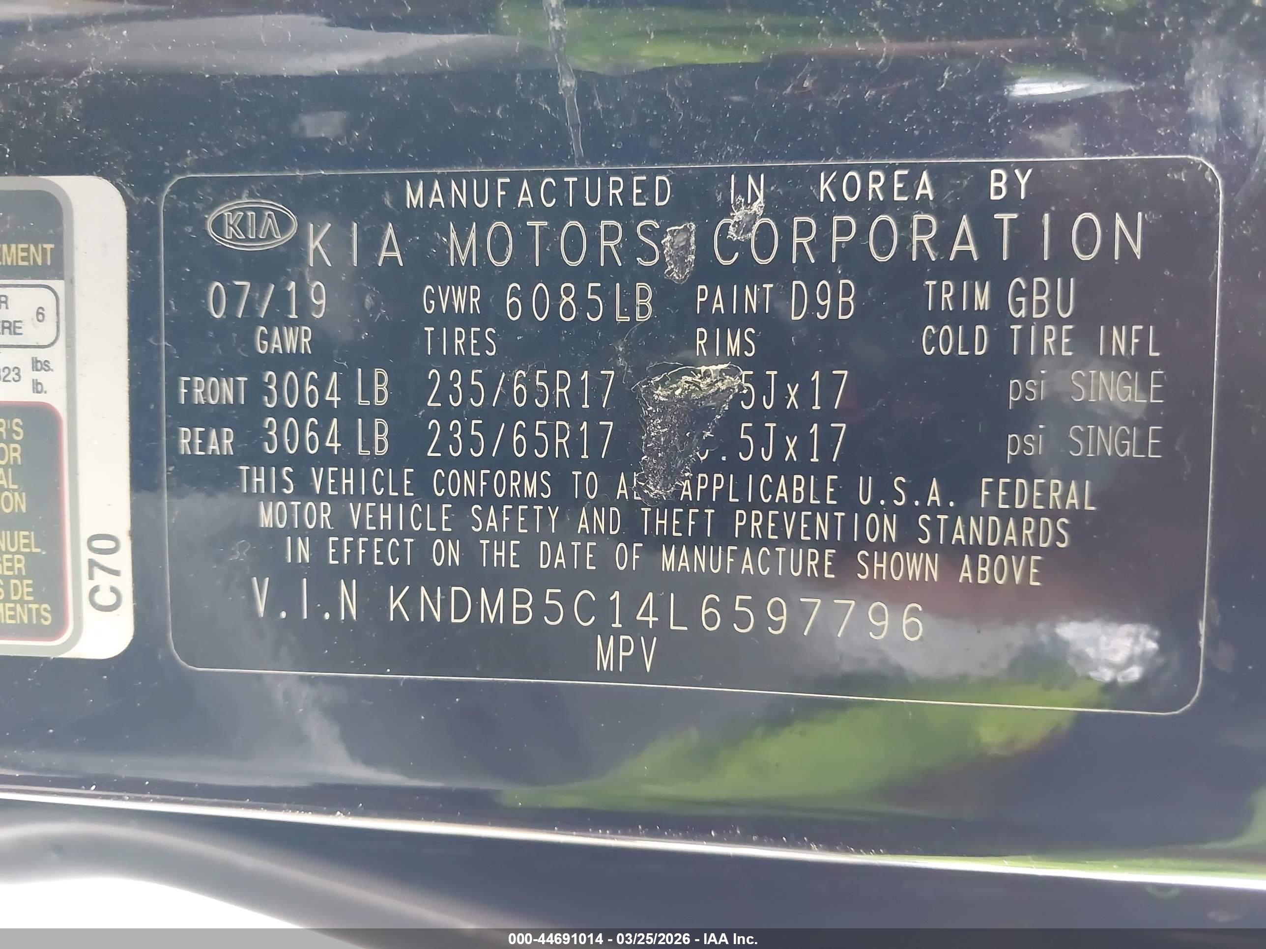KIA SEDONA image 9
