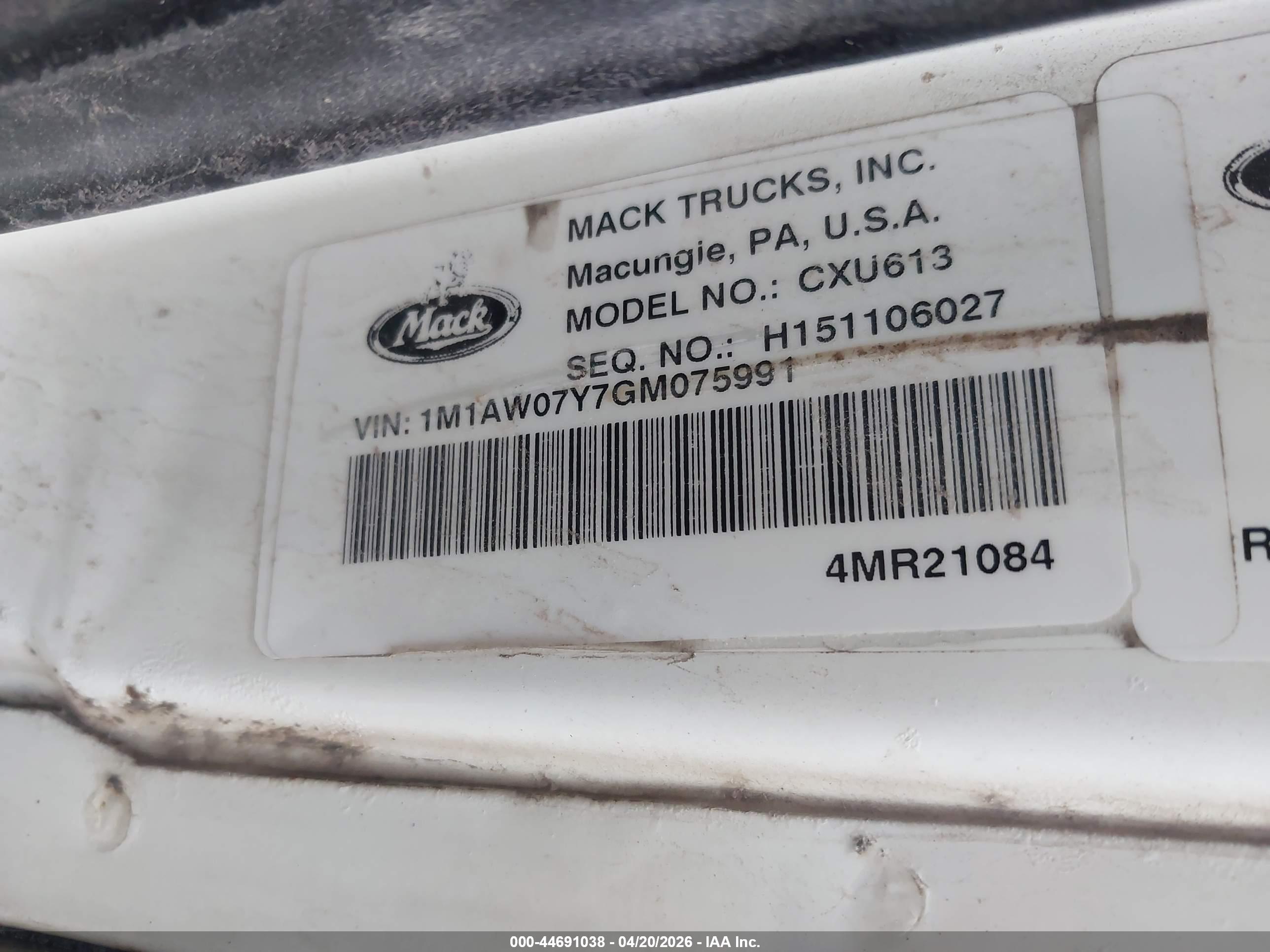 MACK 600 image 9