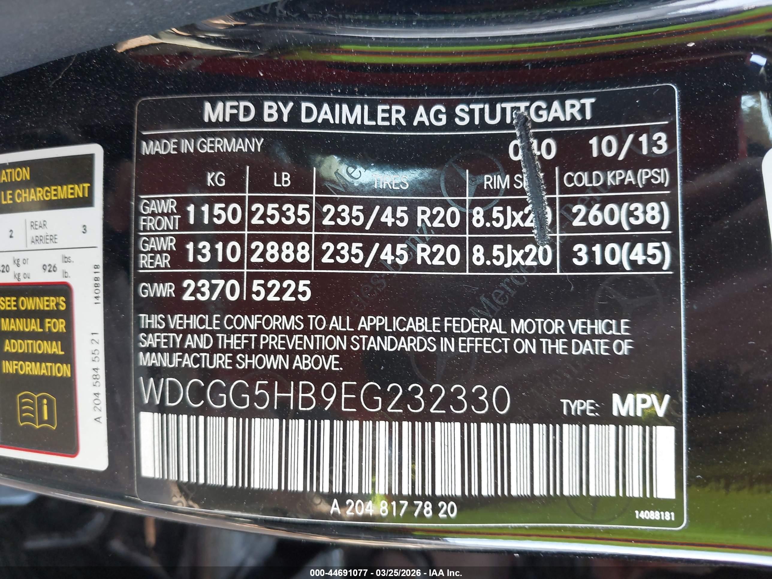 MERCEDES-BENZ GLK image 9