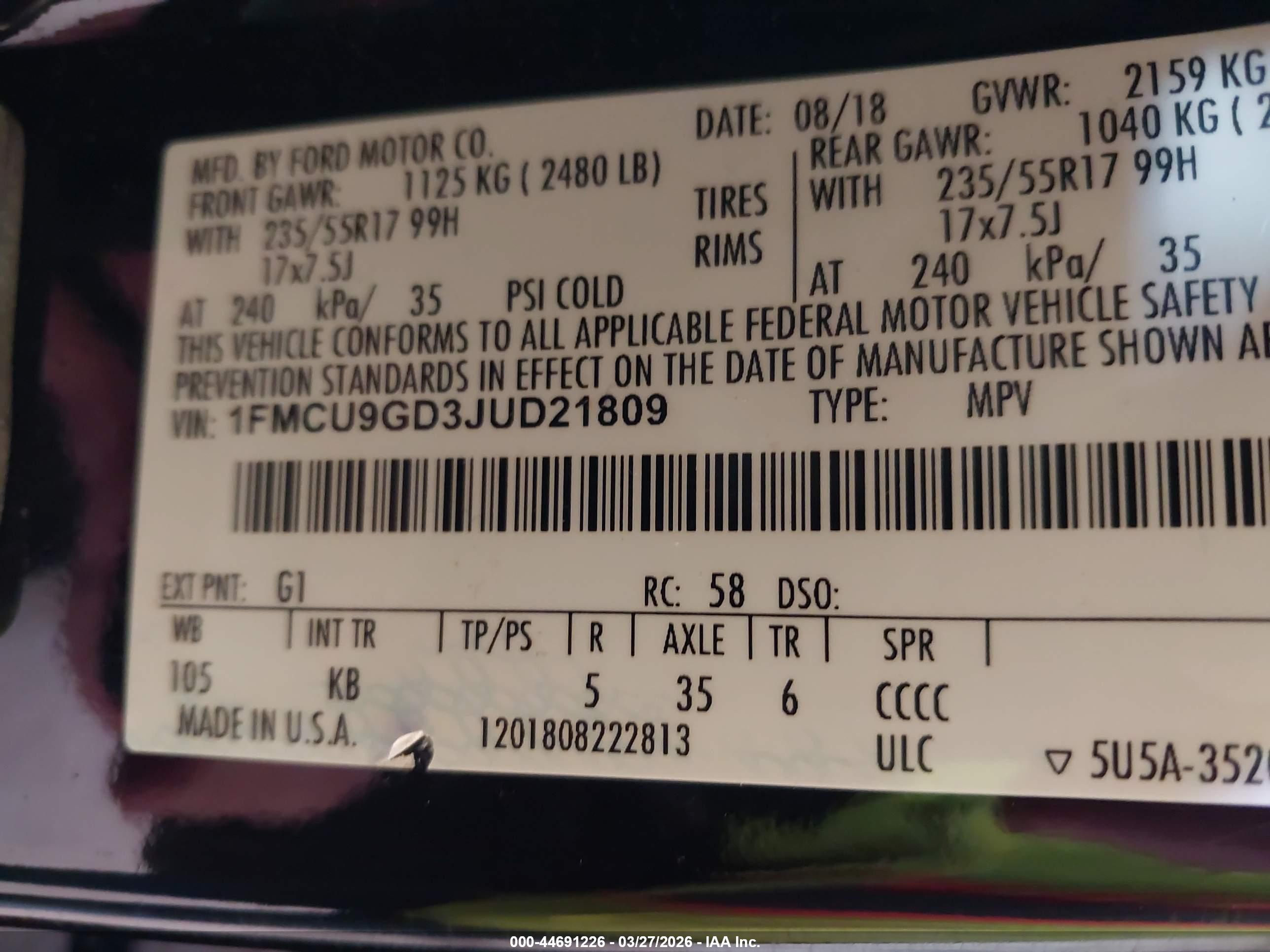 FORD ESCAPE image 9