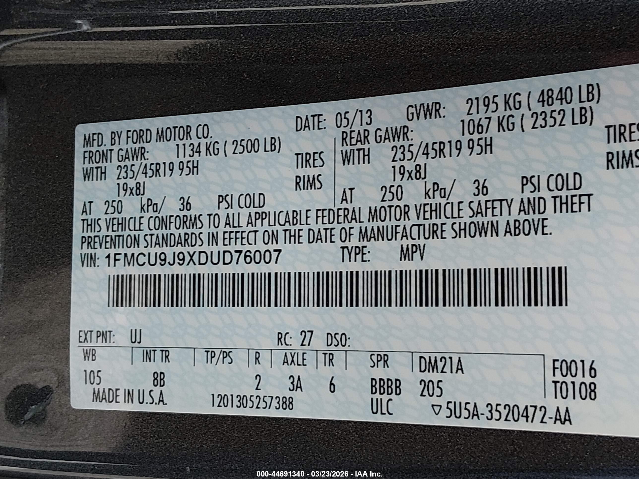 FORD ESCAPE image 9