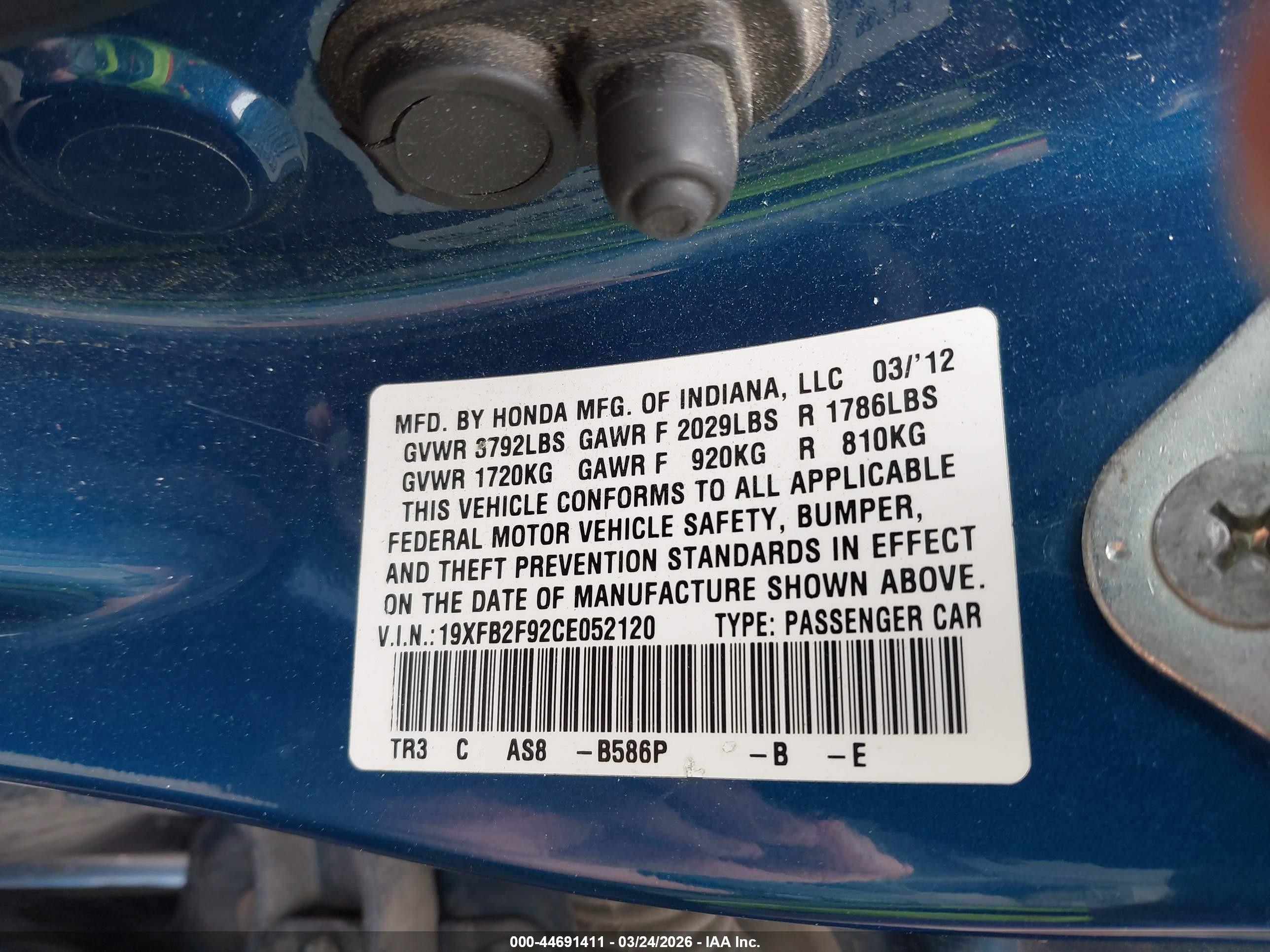 HONDA CIVIC image 9