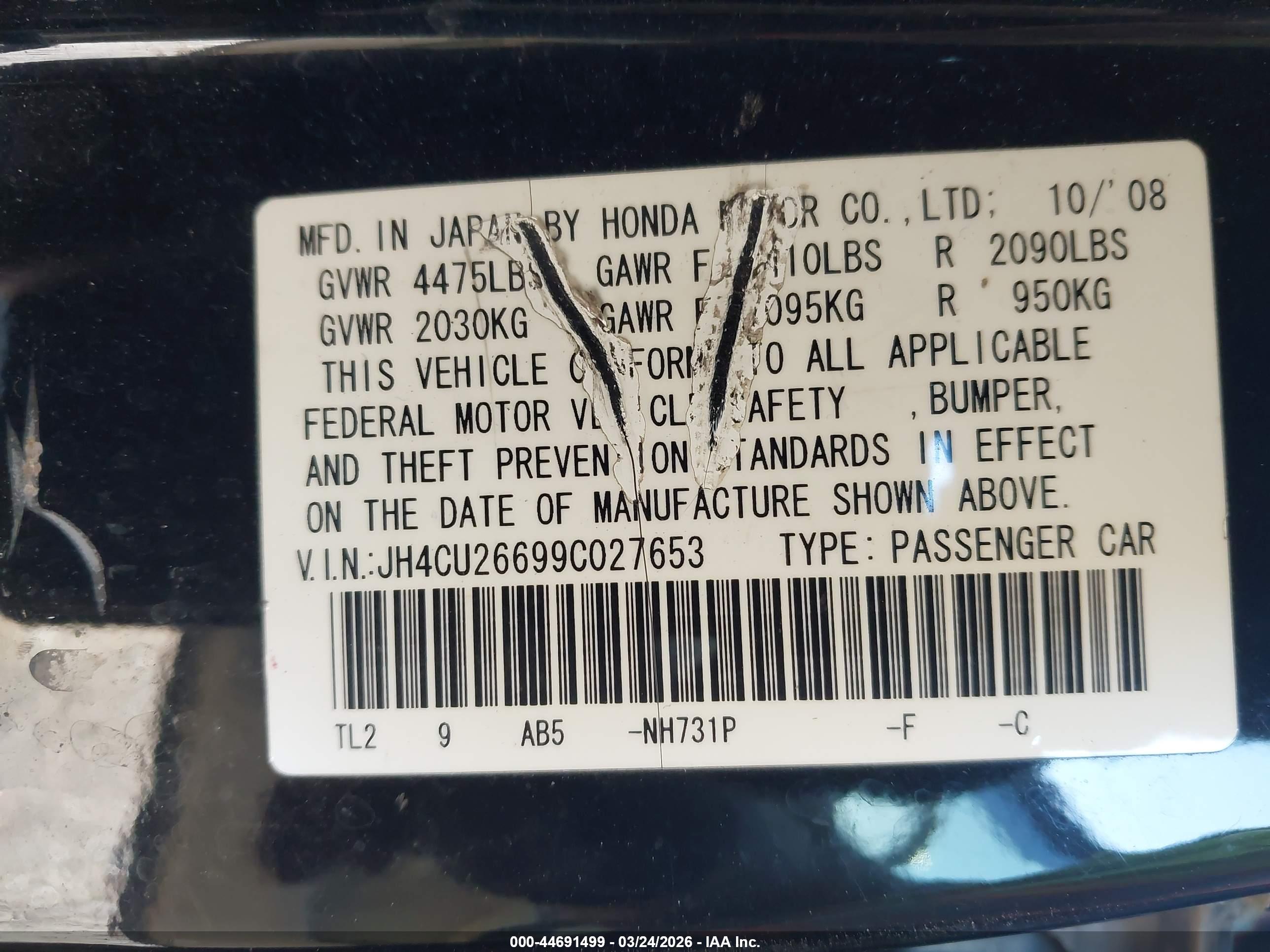 ACURA TSX image 9