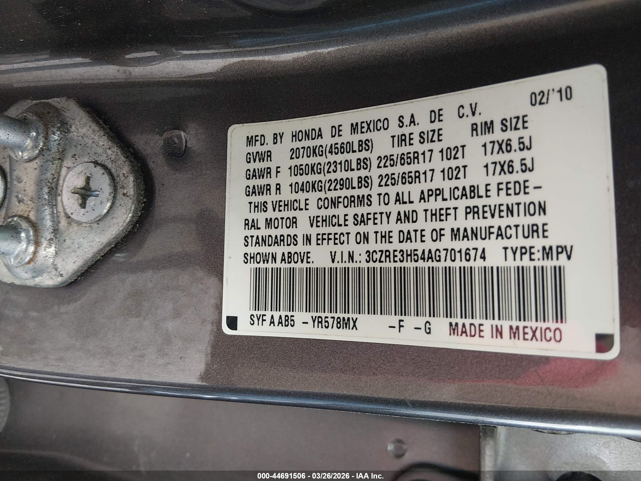 HONDA CR-V image 9