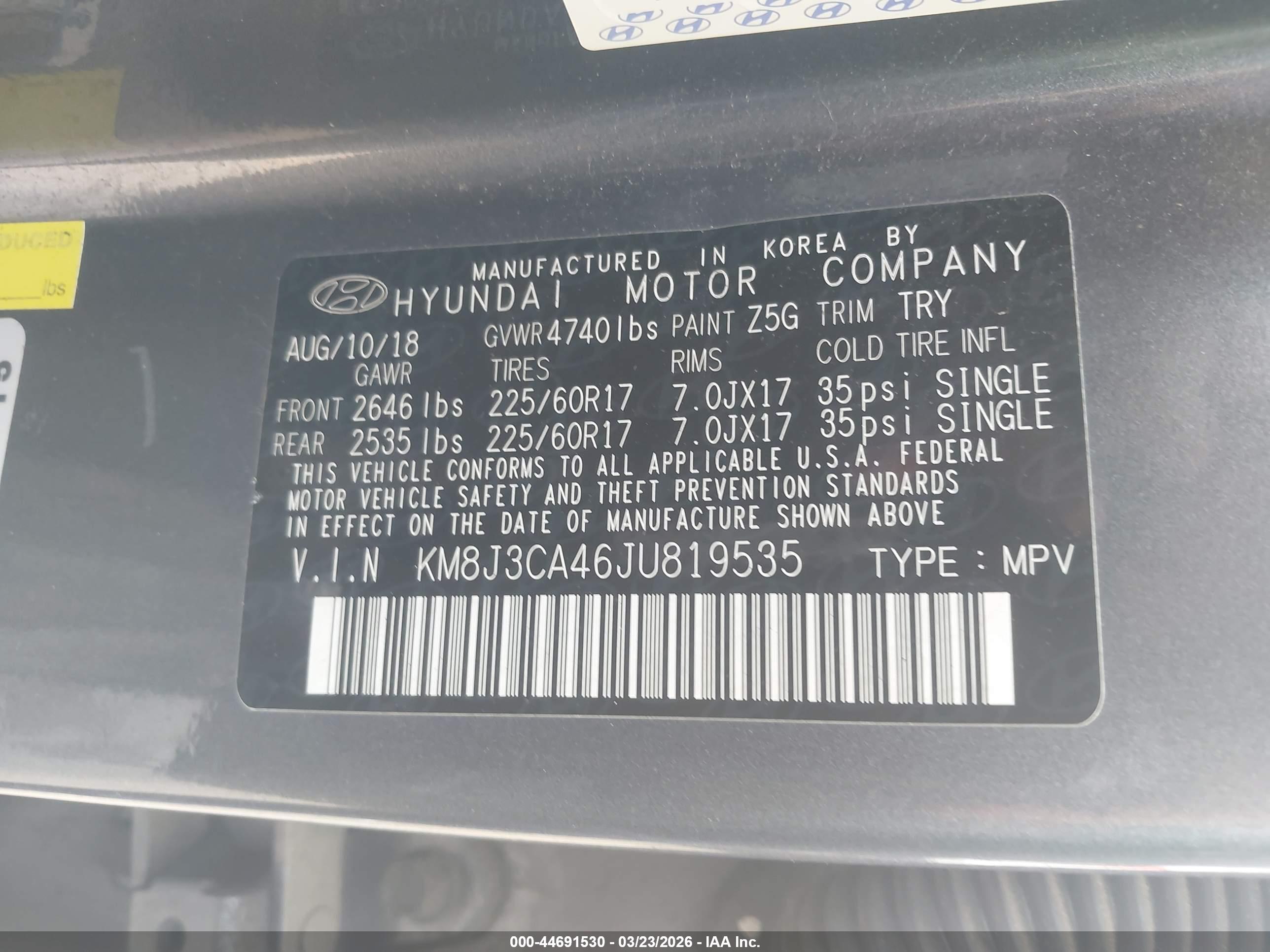 HYUNDAI TUCSON image 9