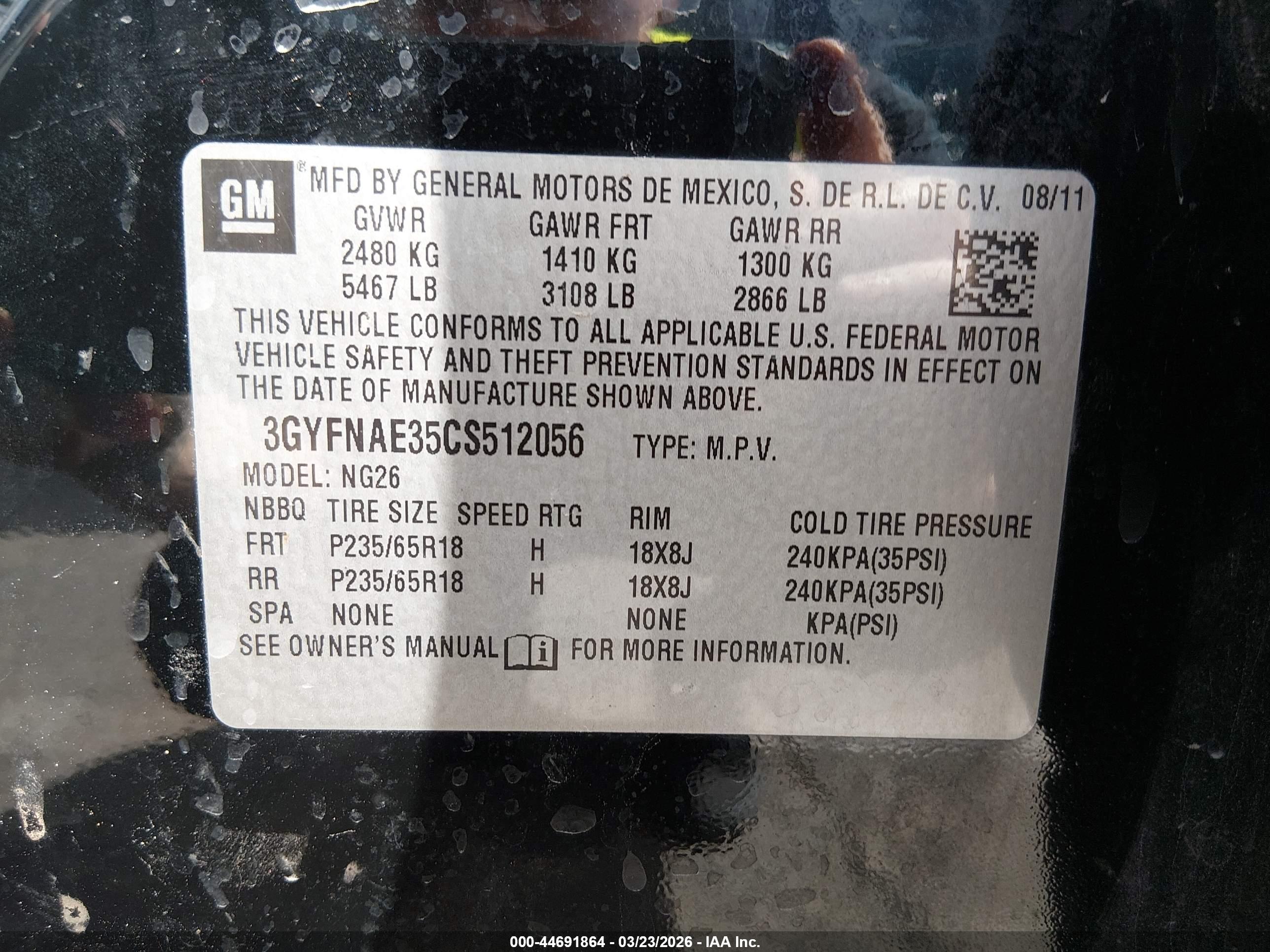 CADILLAC SRX image 9