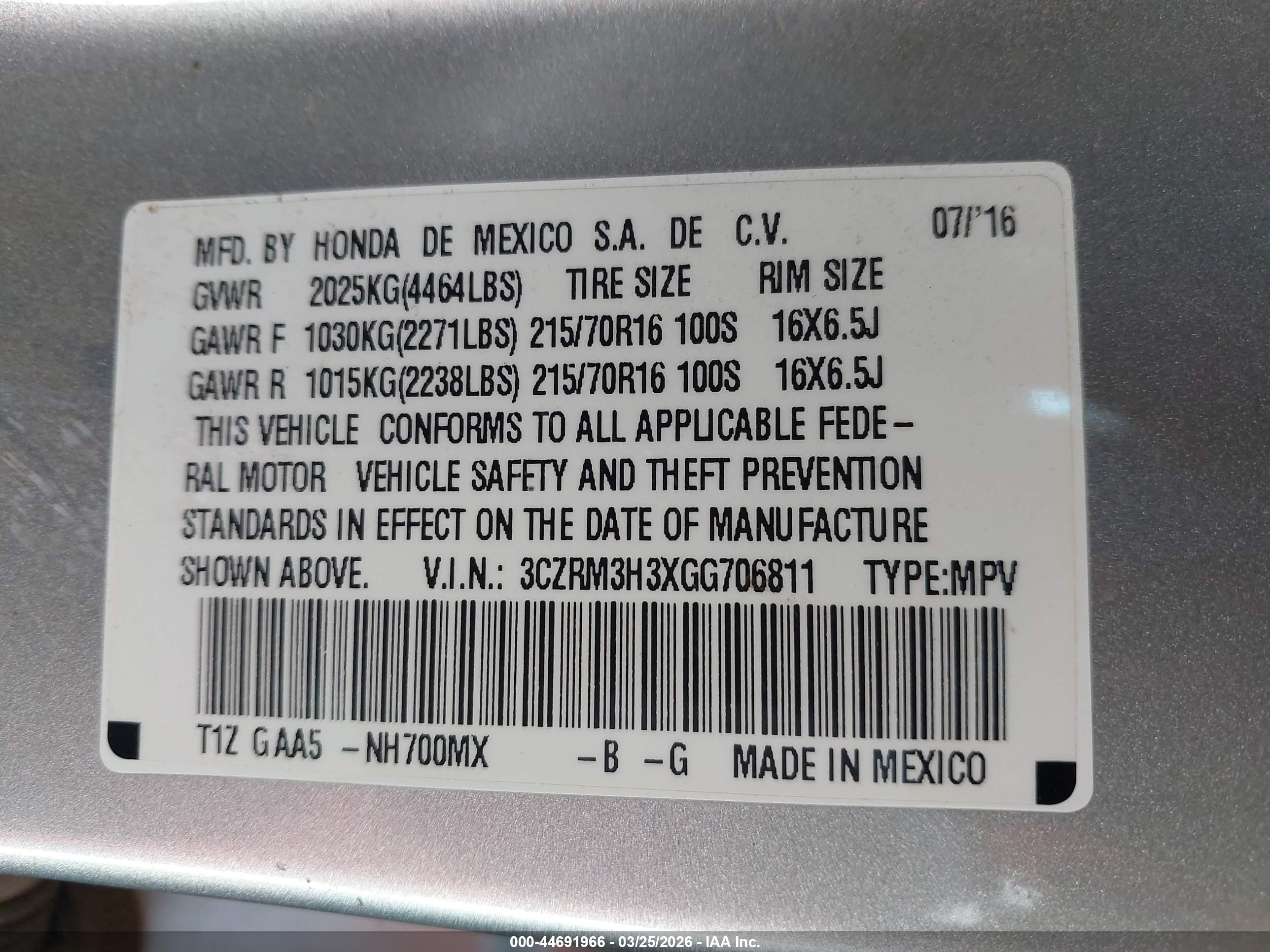 HONDA CR-V image 9