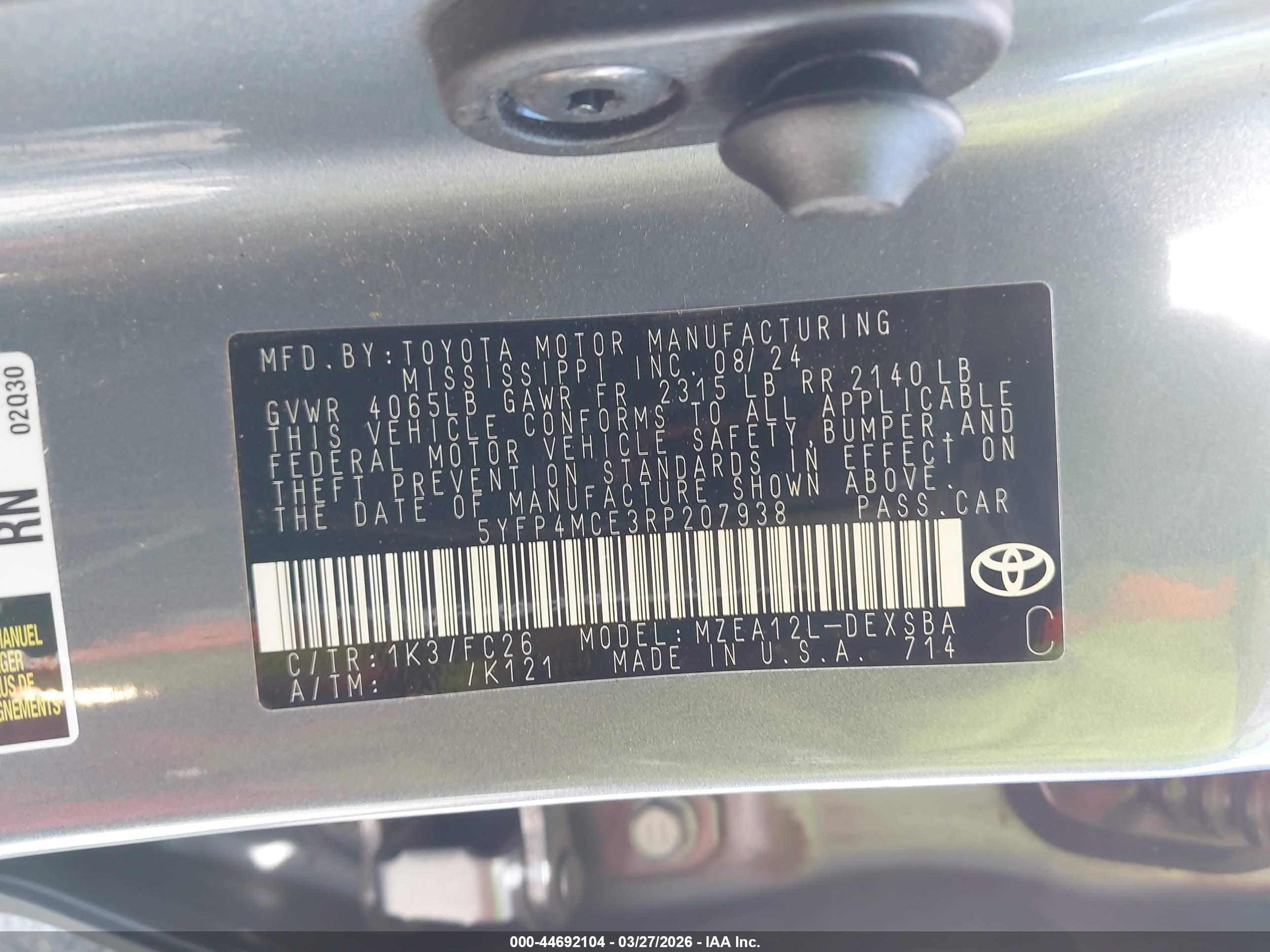 TOYOTA COROLLA image 9