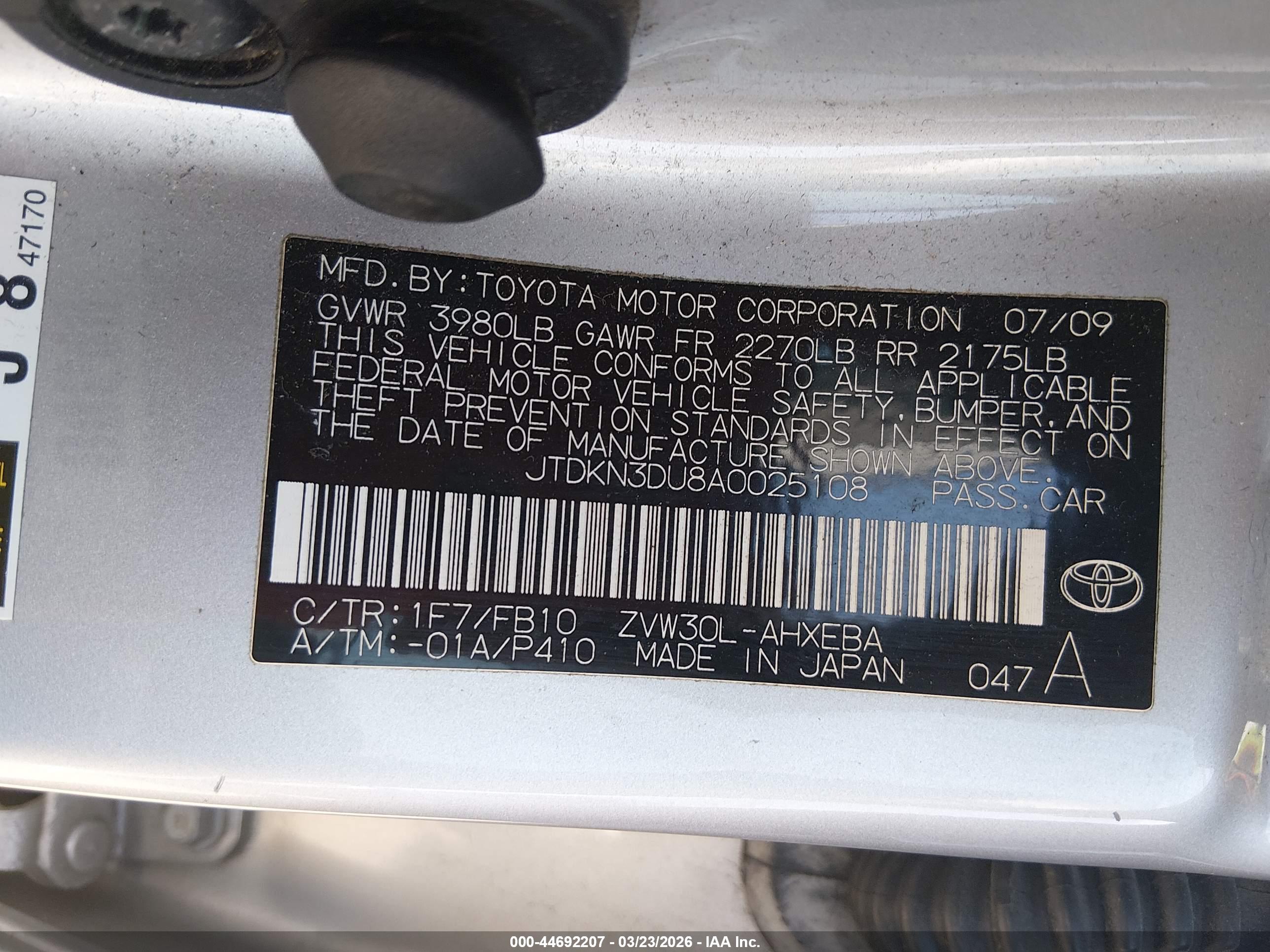 TOYOTA PRIUS image 9