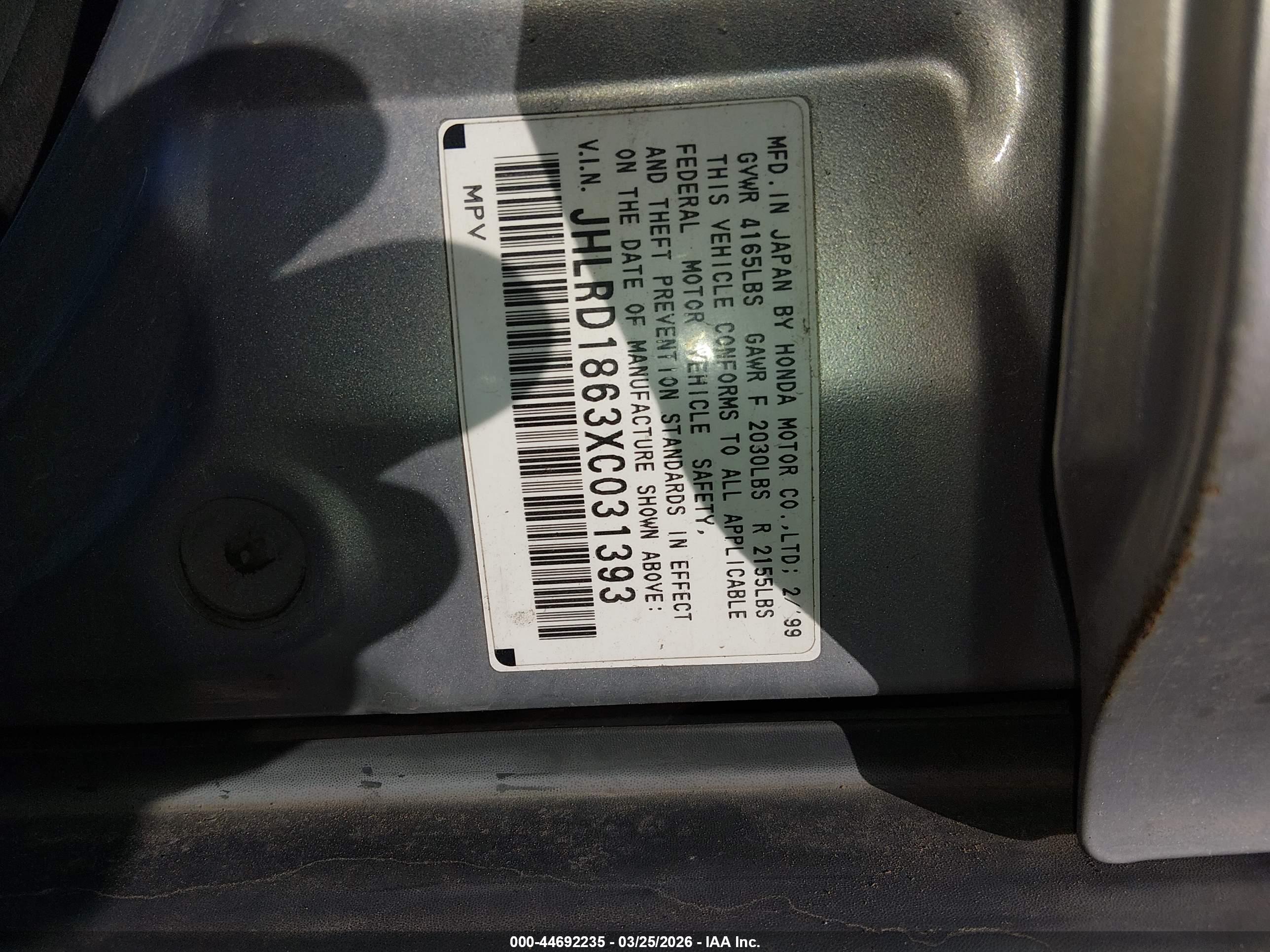 HONDA CR-V image 9