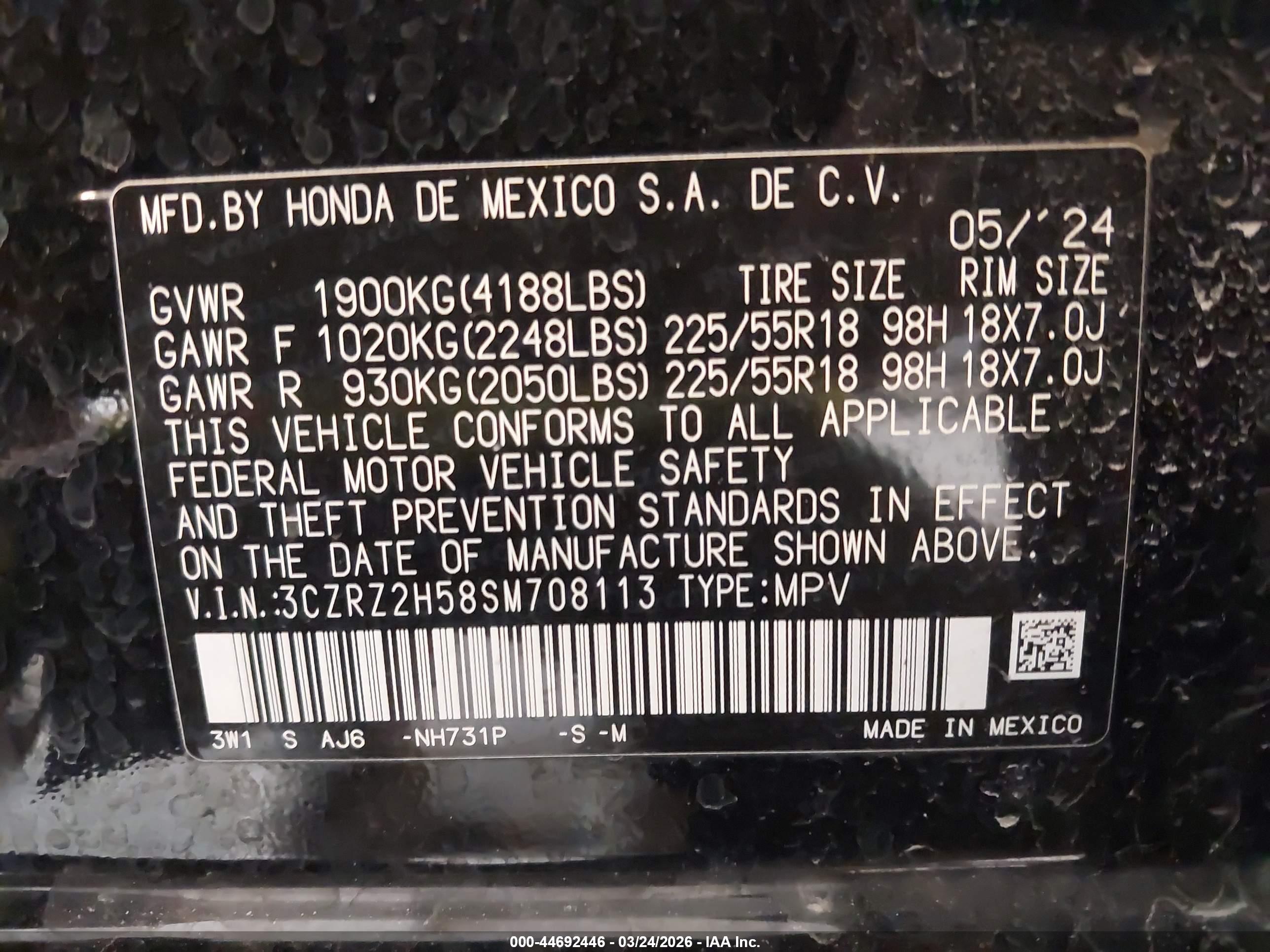 HONDA HR-V image 9