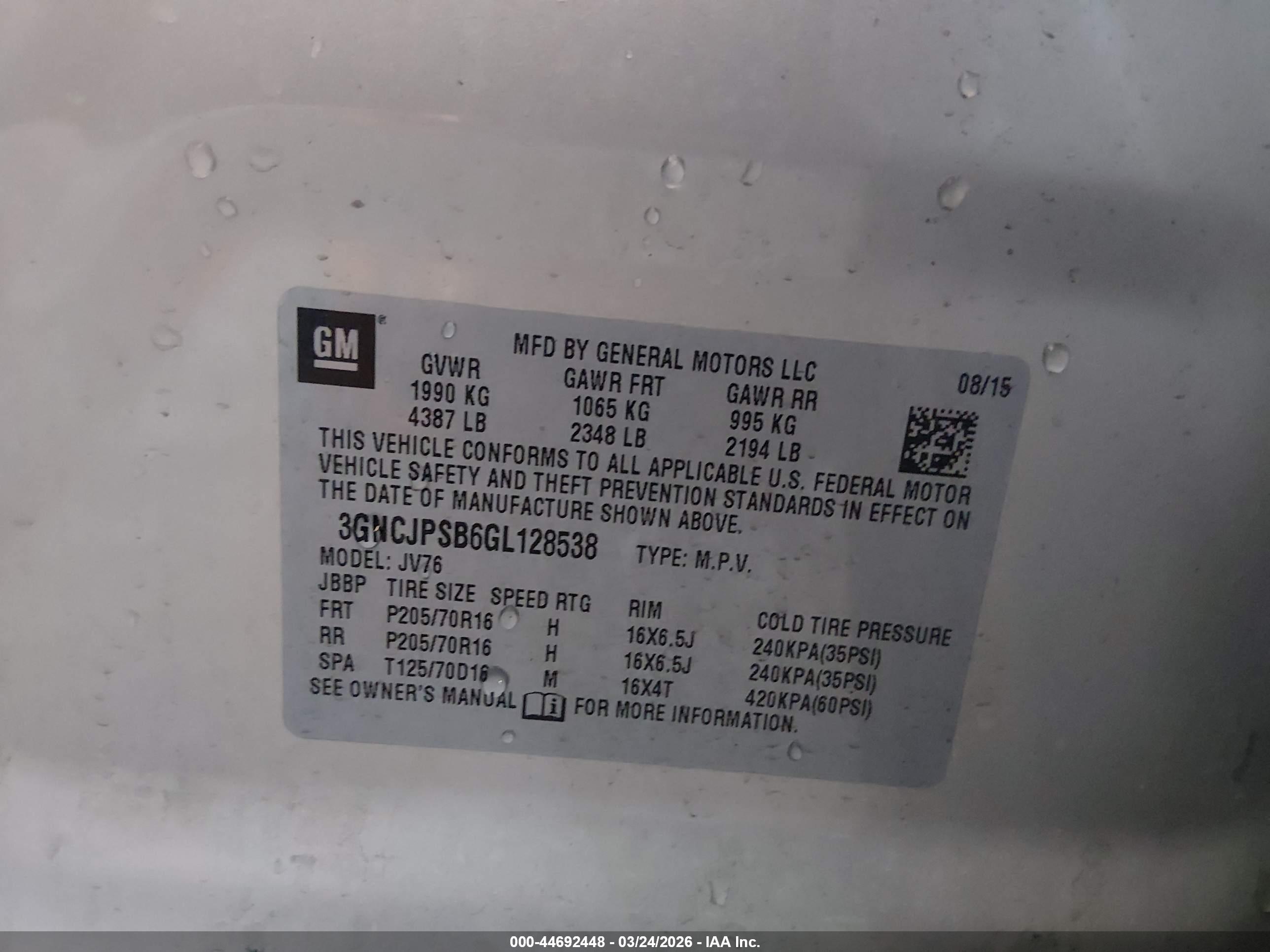 CHEVROLET TRAX image 9