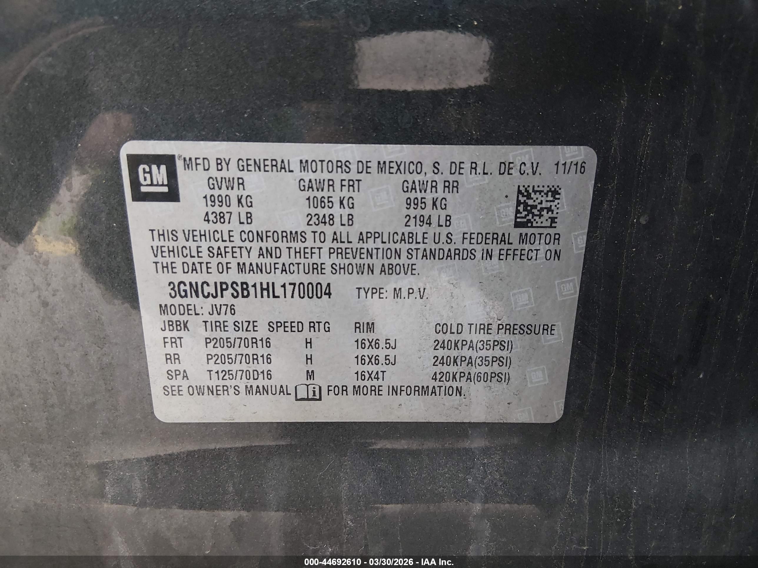 CHEVROLET TRAX image 9