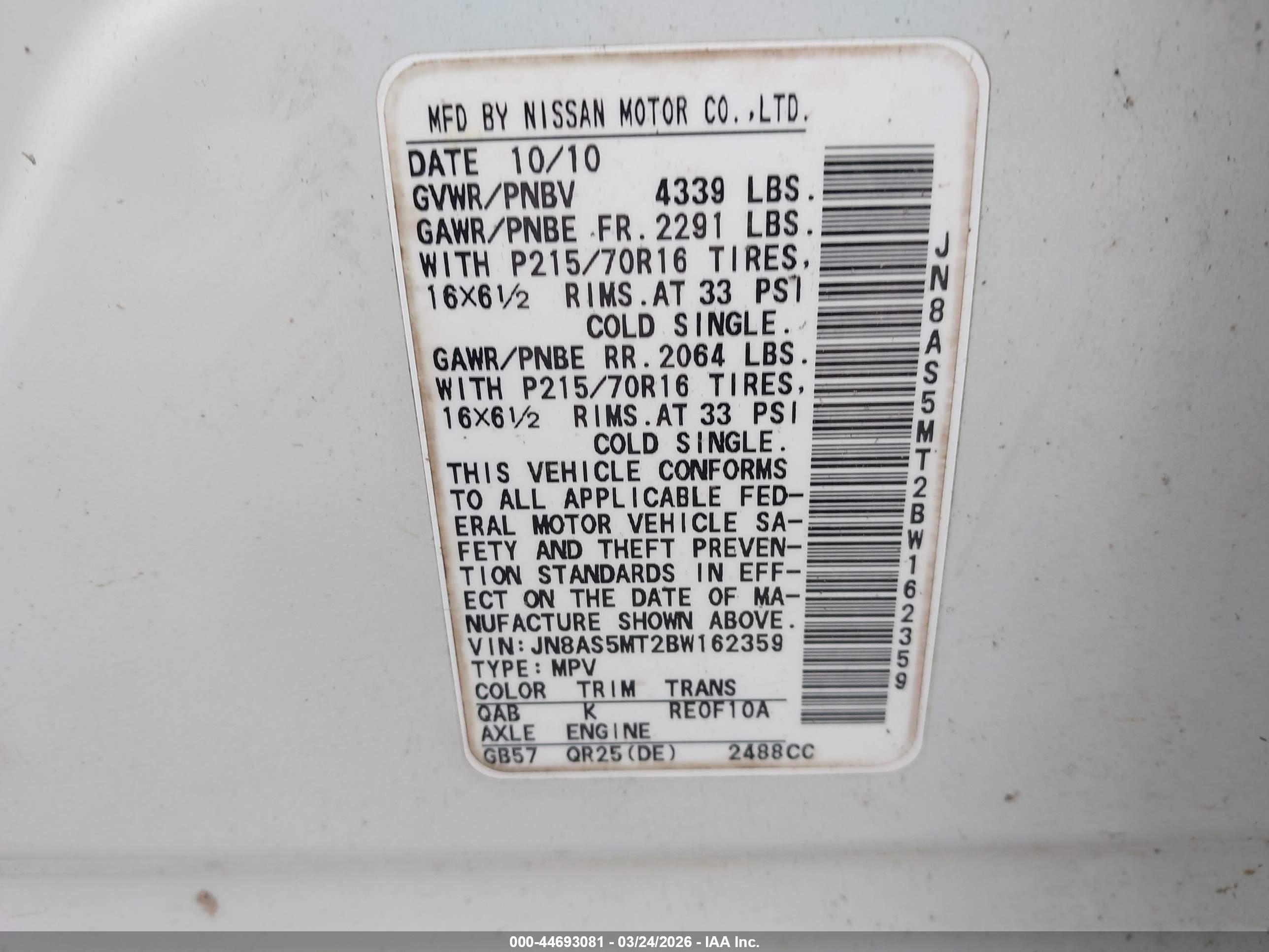 NISSAN ROGUE image 9