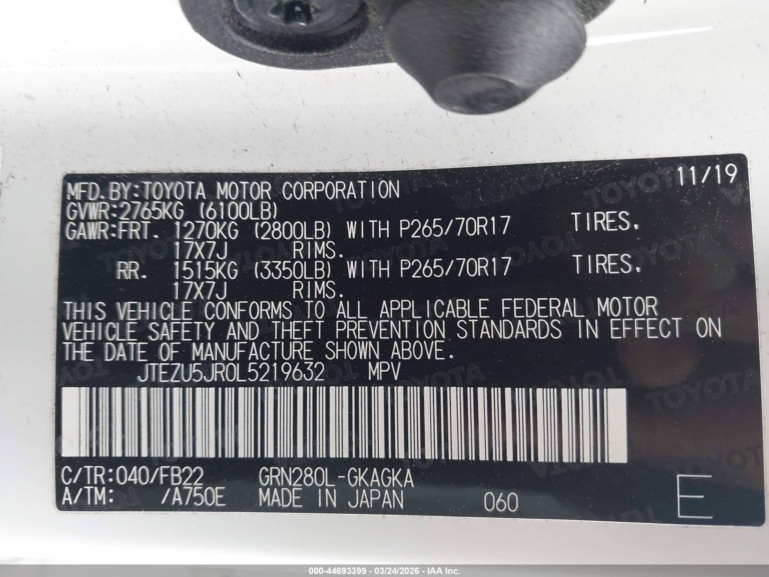 TOYOTA 4RUNNER image 9