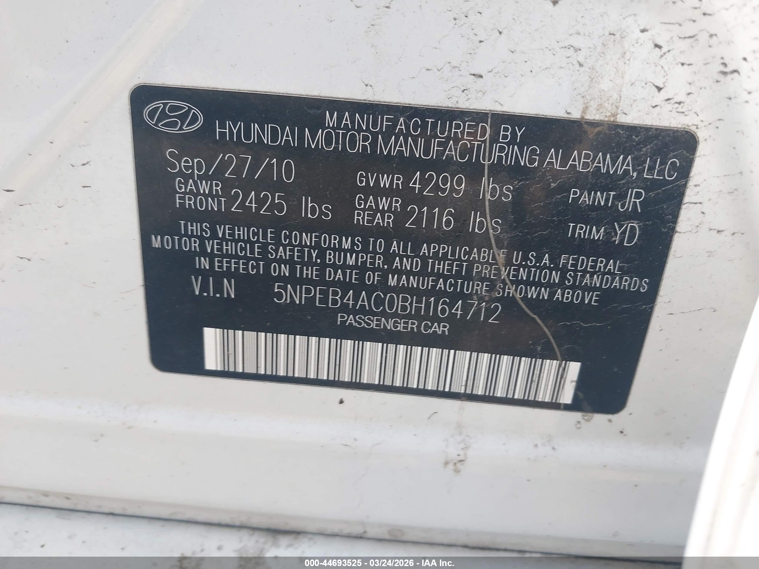HYUNDAI SONATA image 9